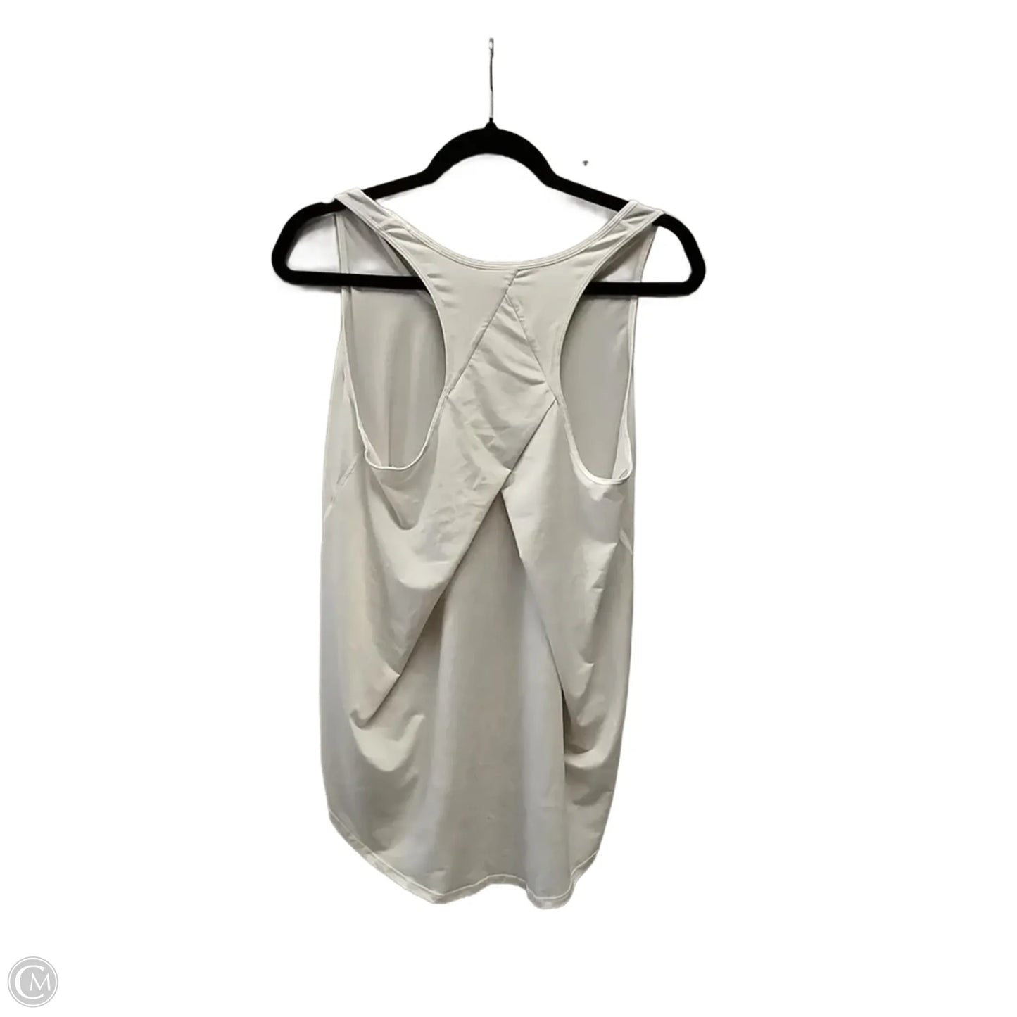 Athletic Tank Top By Lululemon In White, Size: L