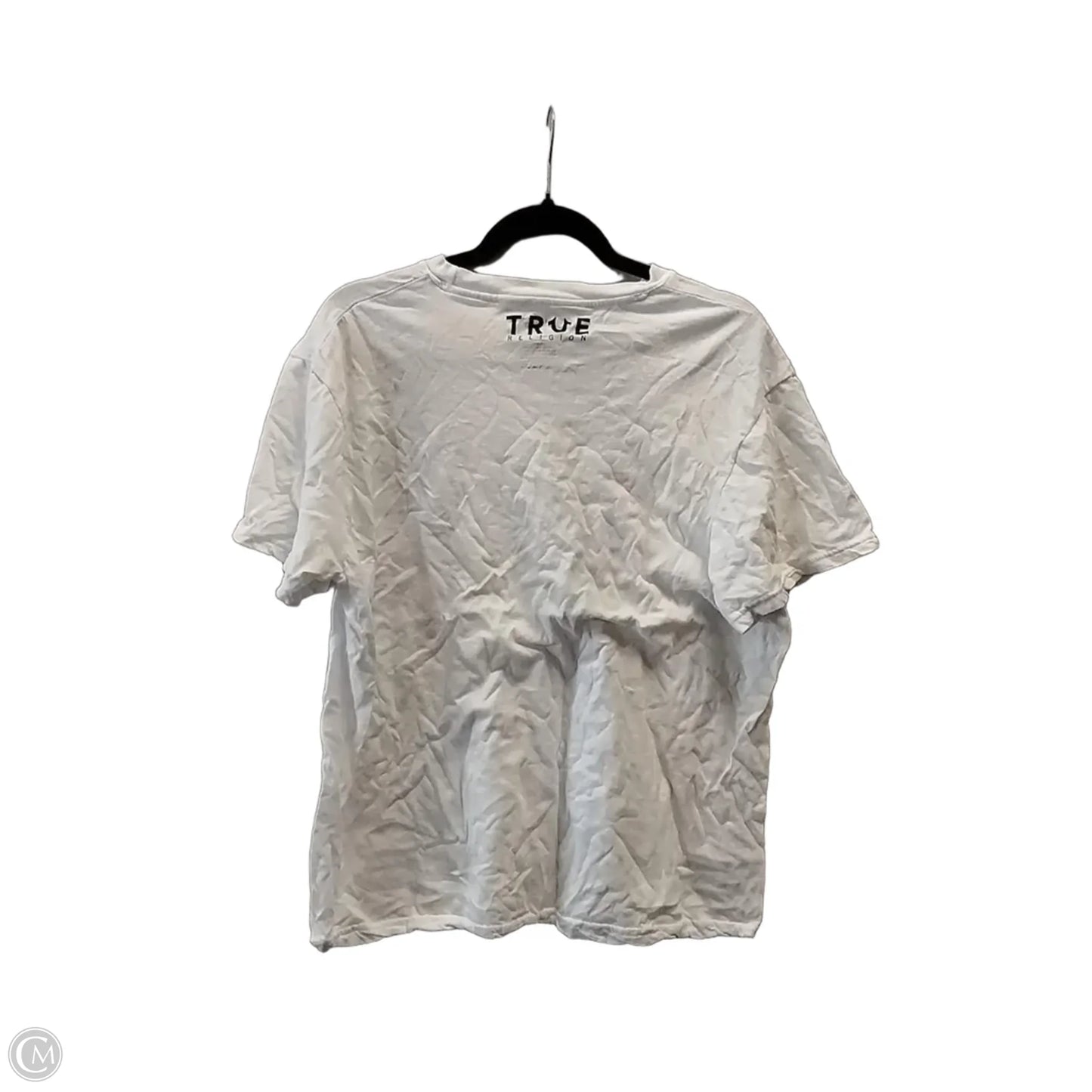 Top Short Sleeve By True Religion In White, Size: L