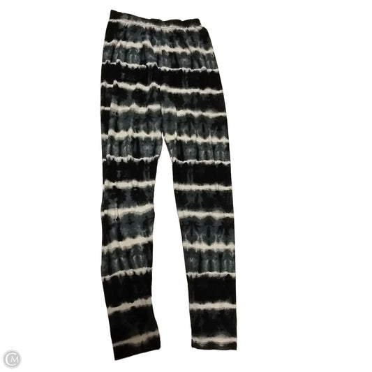 Athletic Leggings By Clothes Mentor In Blue & White, Size: S