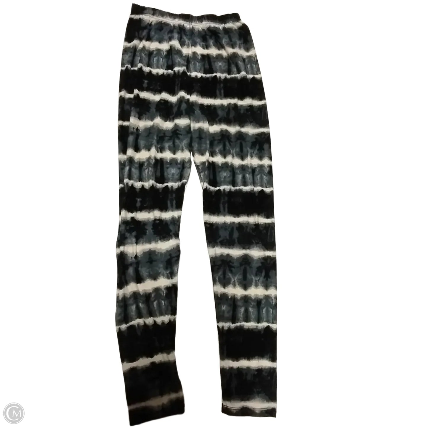 Athletic Leggings By Clothes Mentor In Blue & White, Size: S