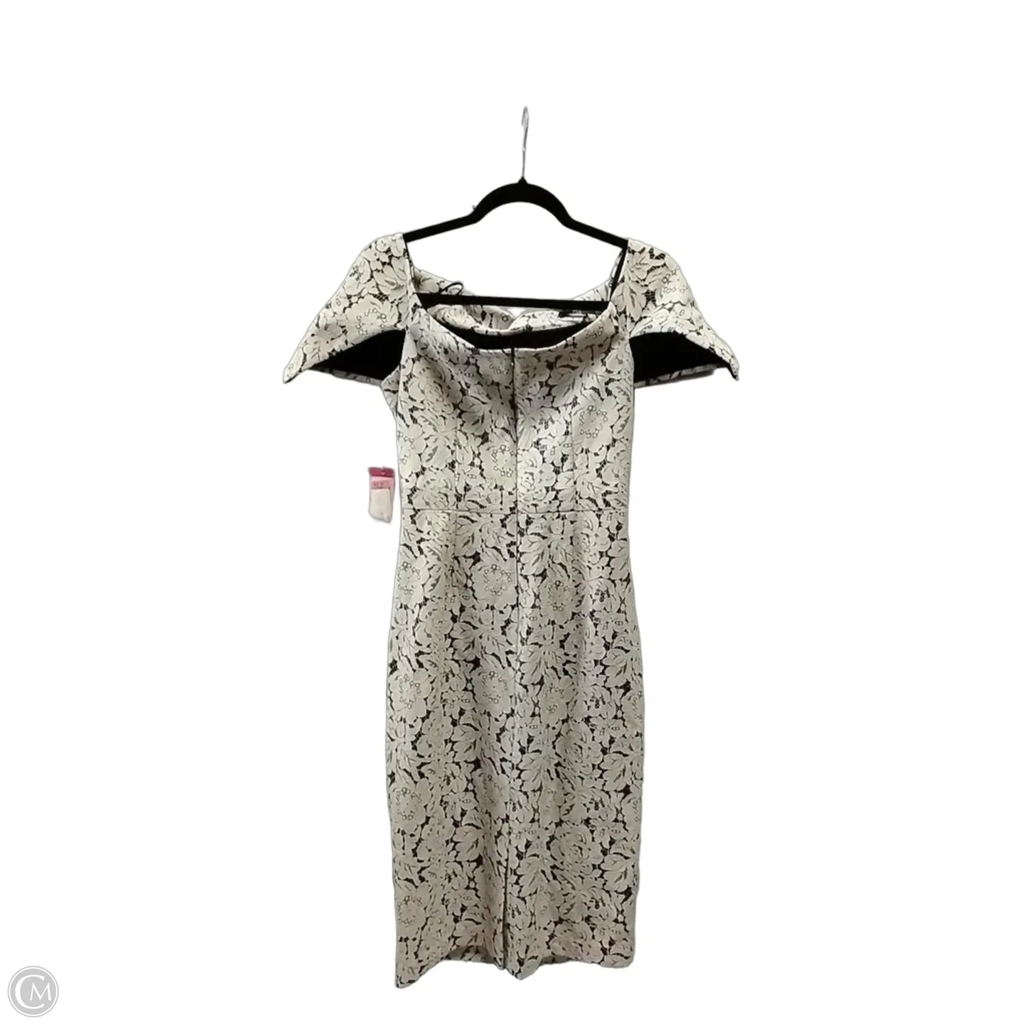 Dress Party Midi By Vince Camuto In Beige, Size: 6