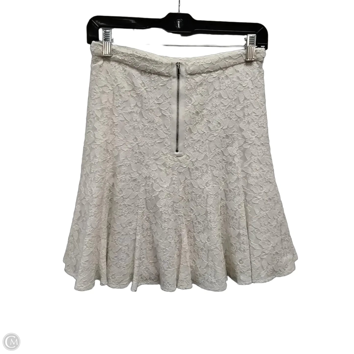 Skirt Mini & Short By Bcbgmaxazria In Cream, Size: 2