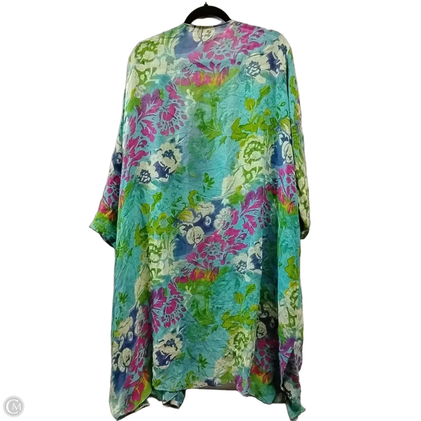 Shawl By Clothes Mentor In Floral Print, Size: Onesize