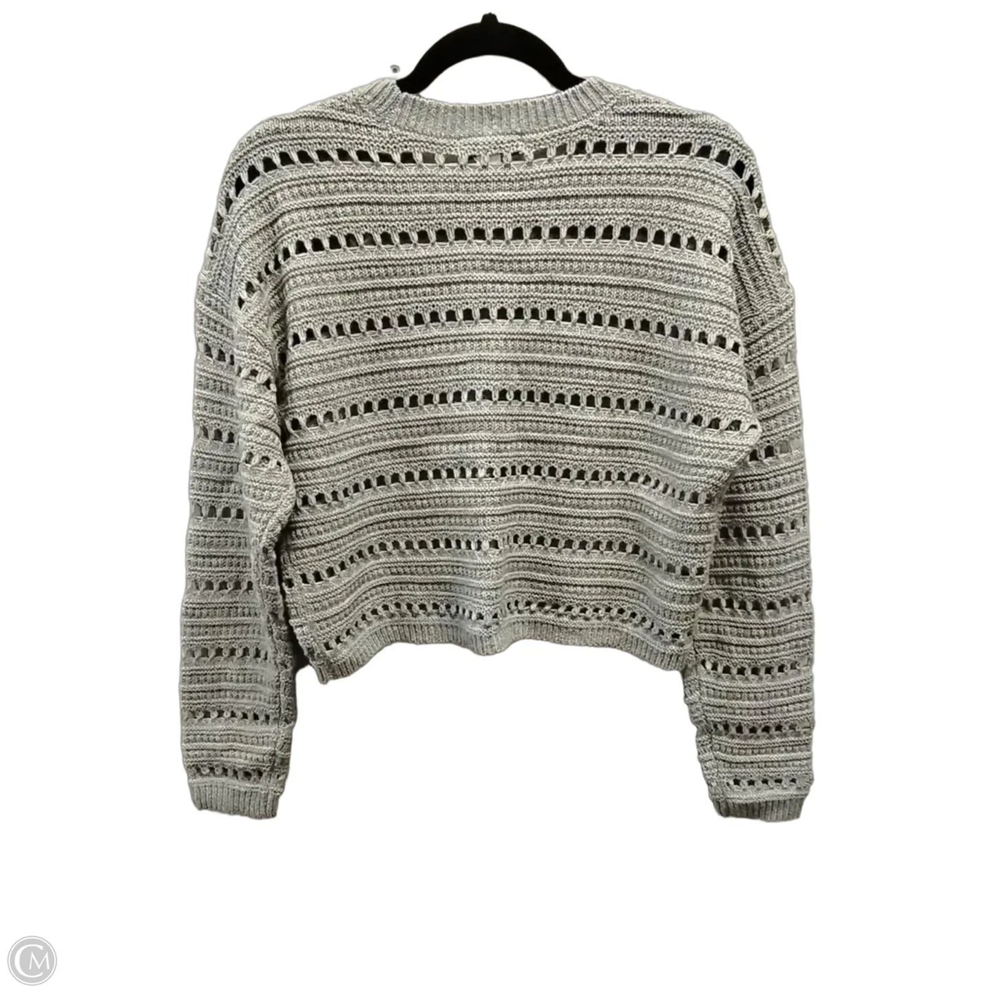 Sweater By Clothes Mentor In Grey, Size: S