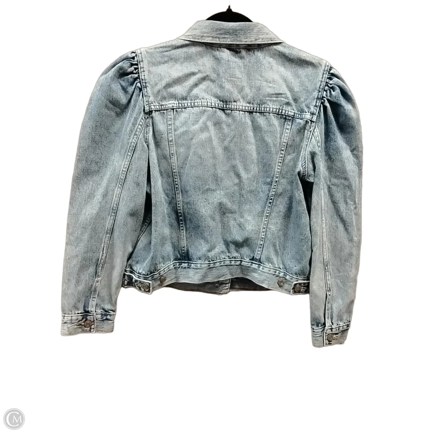 Jacket Denim By Gap In Blue, Size: L