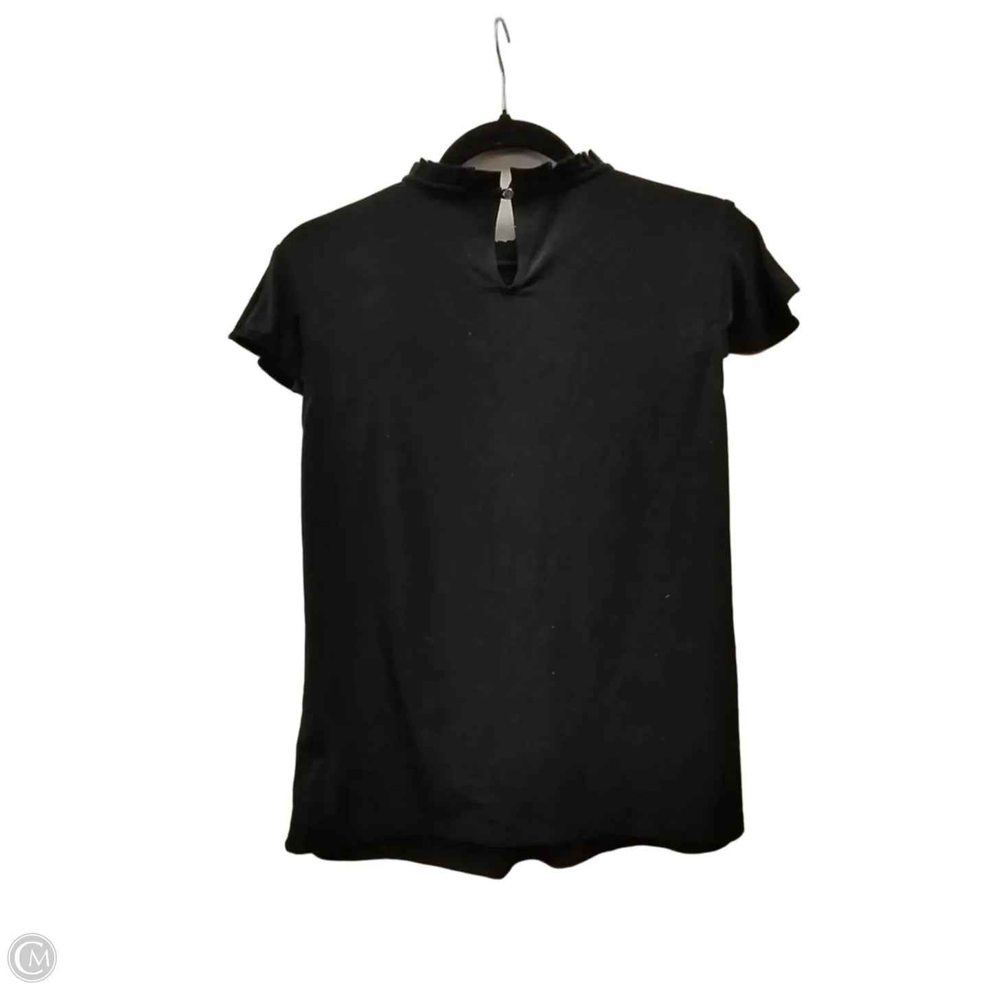 Blouse Sleeveless By Calvin Klein In Black, Size: S