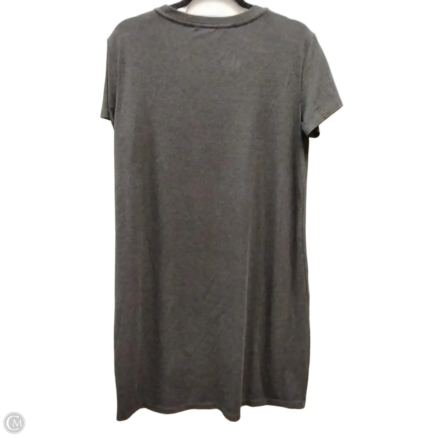Dress Casual Midi By Clothes Mentor In Grey, Size: M