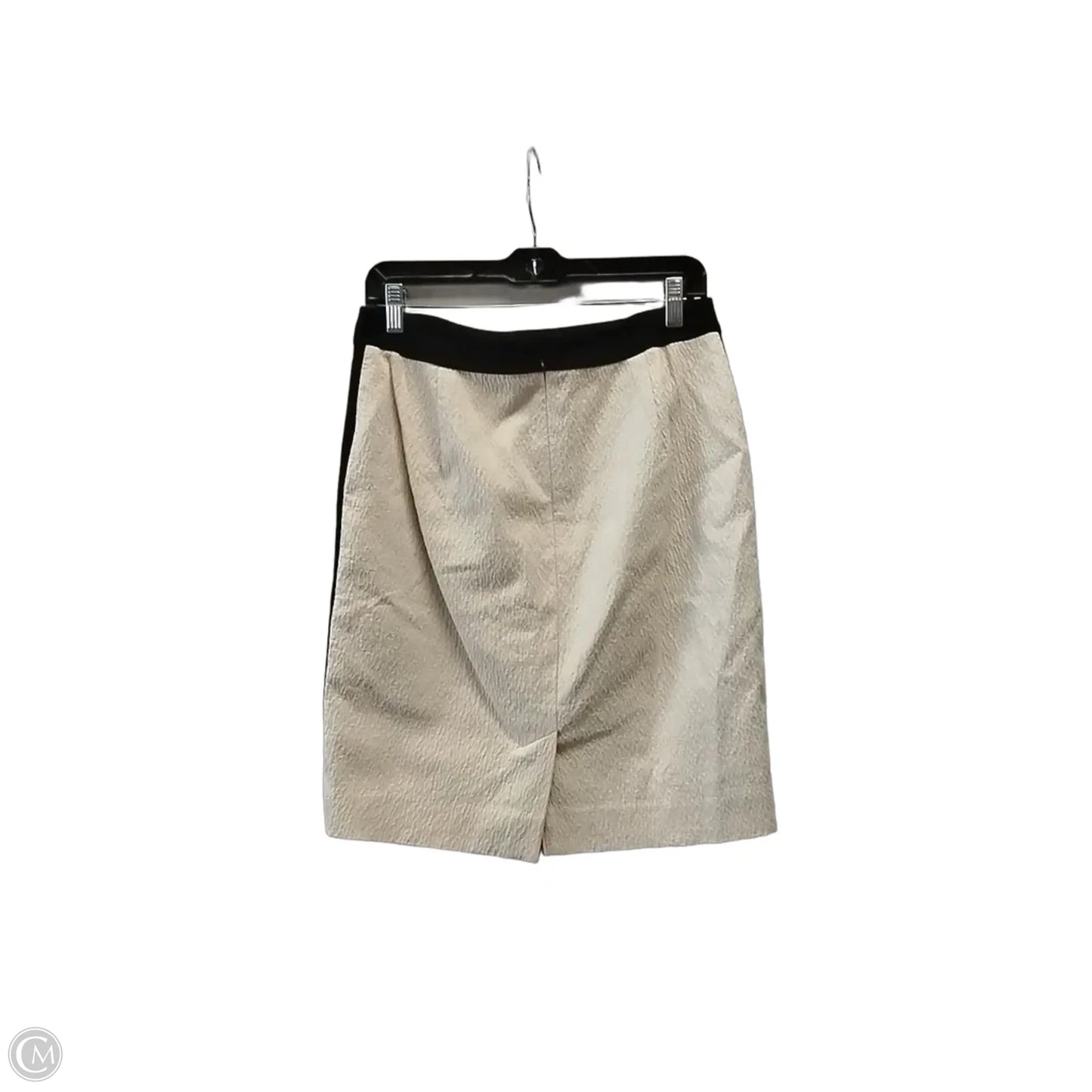 Skirt Mini & Short By Classiques Entier In Black & Cream, Size: 10