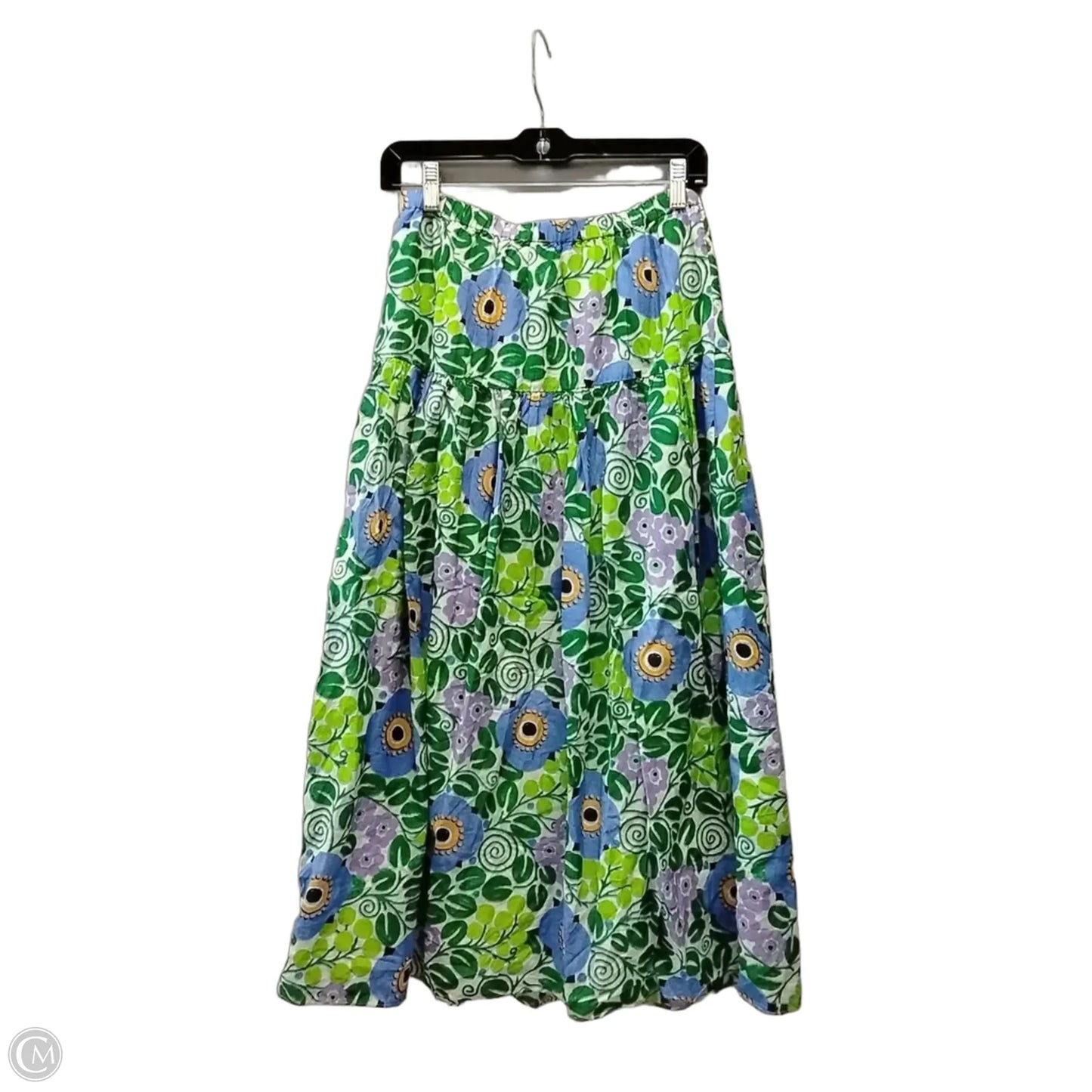 Skirt Maxi By Rhode In Floral Print, Size: S