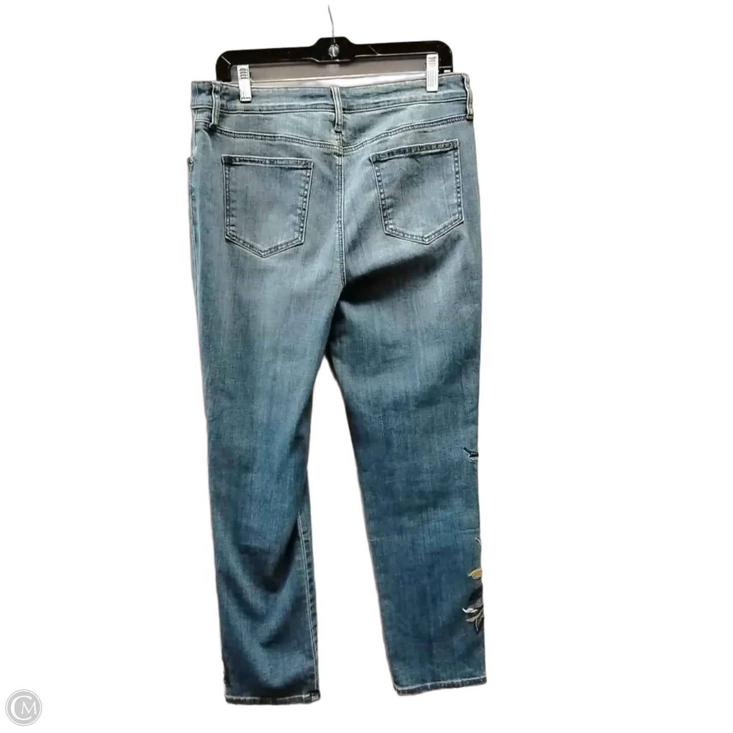 Jeans Cropped By Chicos In Blue, Size: 10