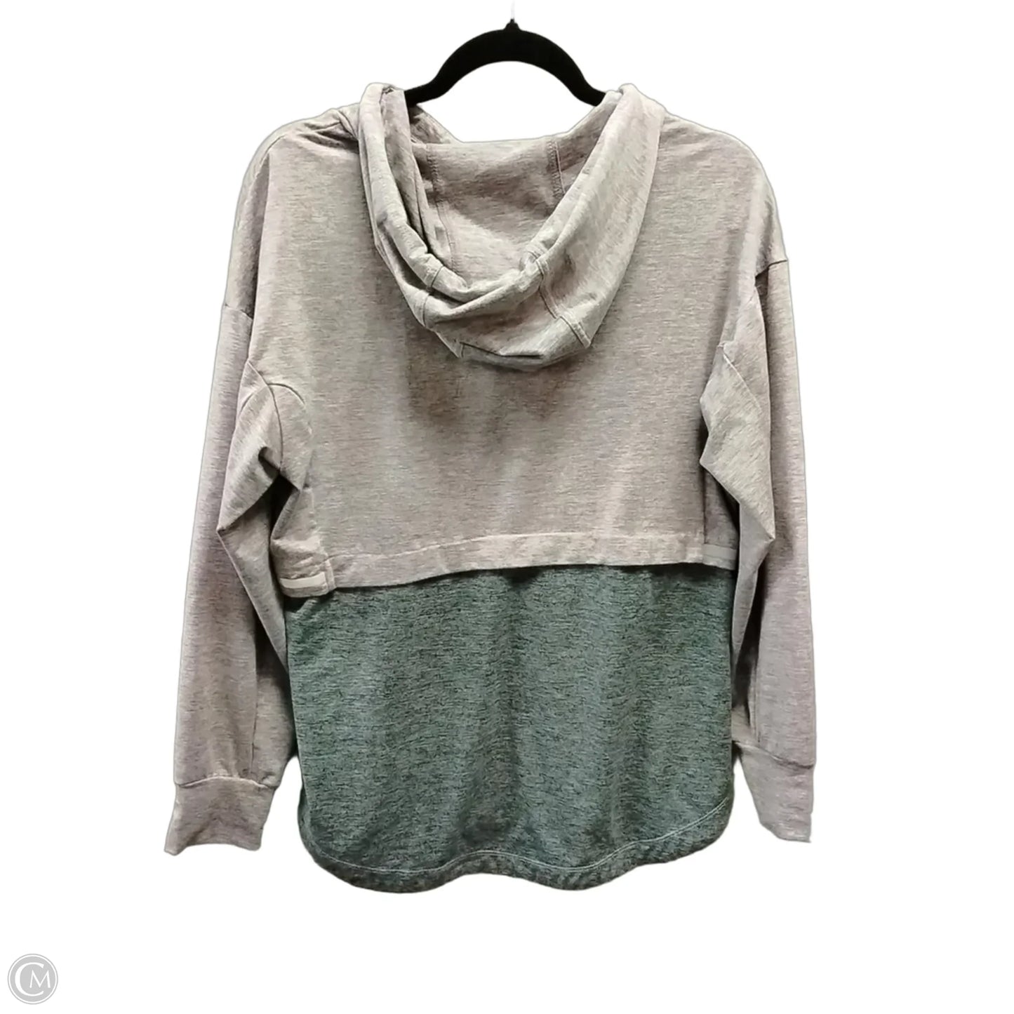 Sweatshirt Hoodie By Tangerine In Grey & Purple, Size: M