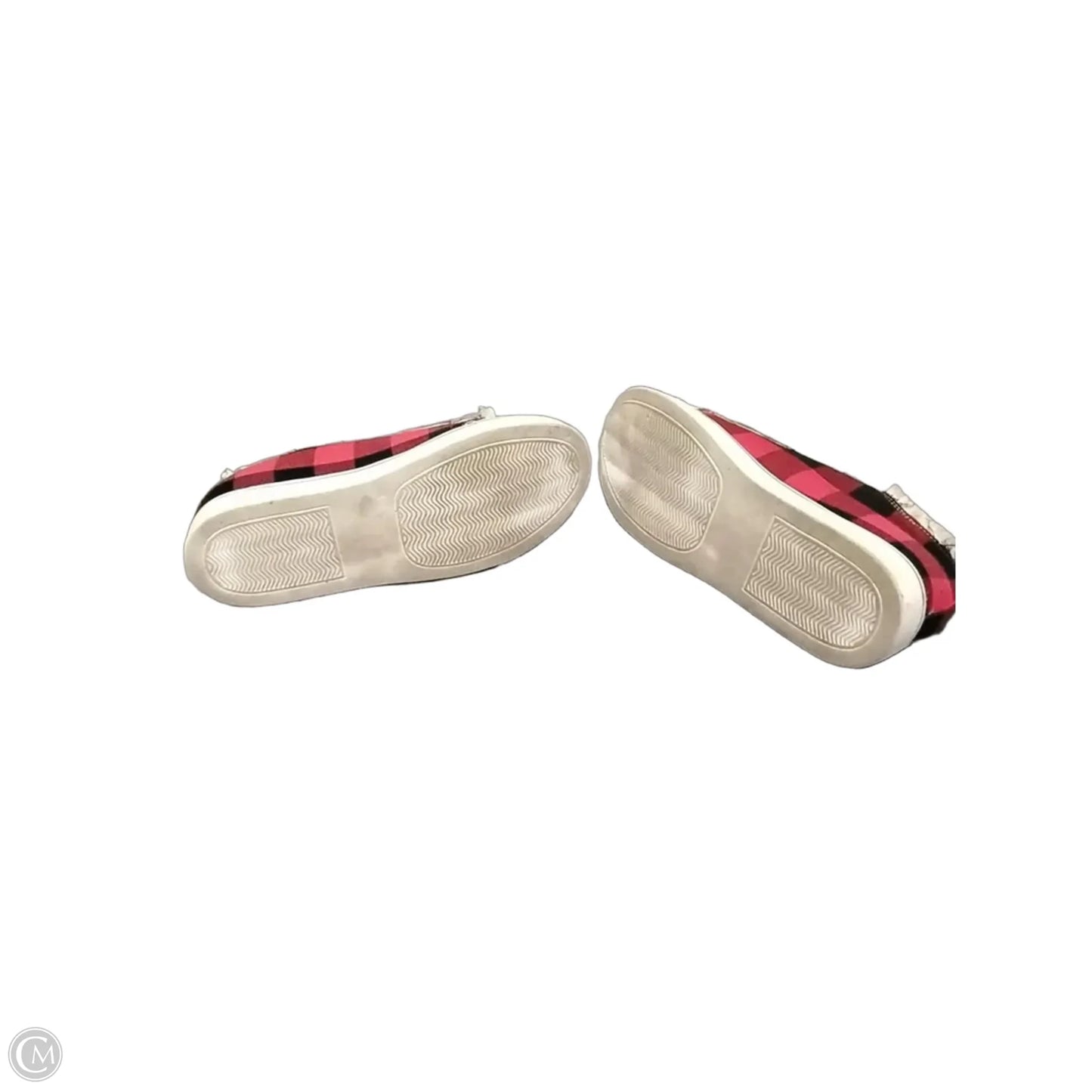 Shoes Sneakers By Cme In Plaid Pattern, Size: 10.5