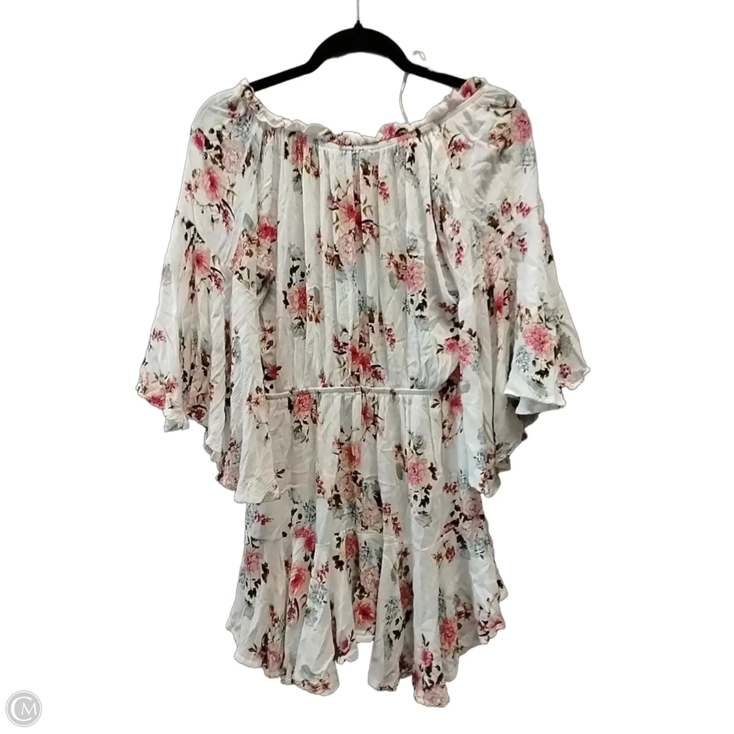 Romper By Blue In Floral Print, Size: M