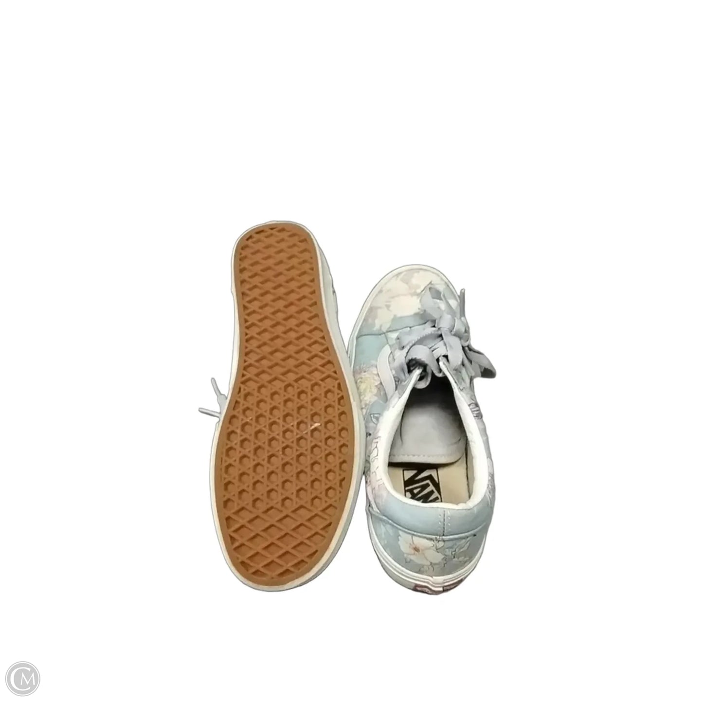 Shoes Sneakers By Vans In Floral Print, Size: 8