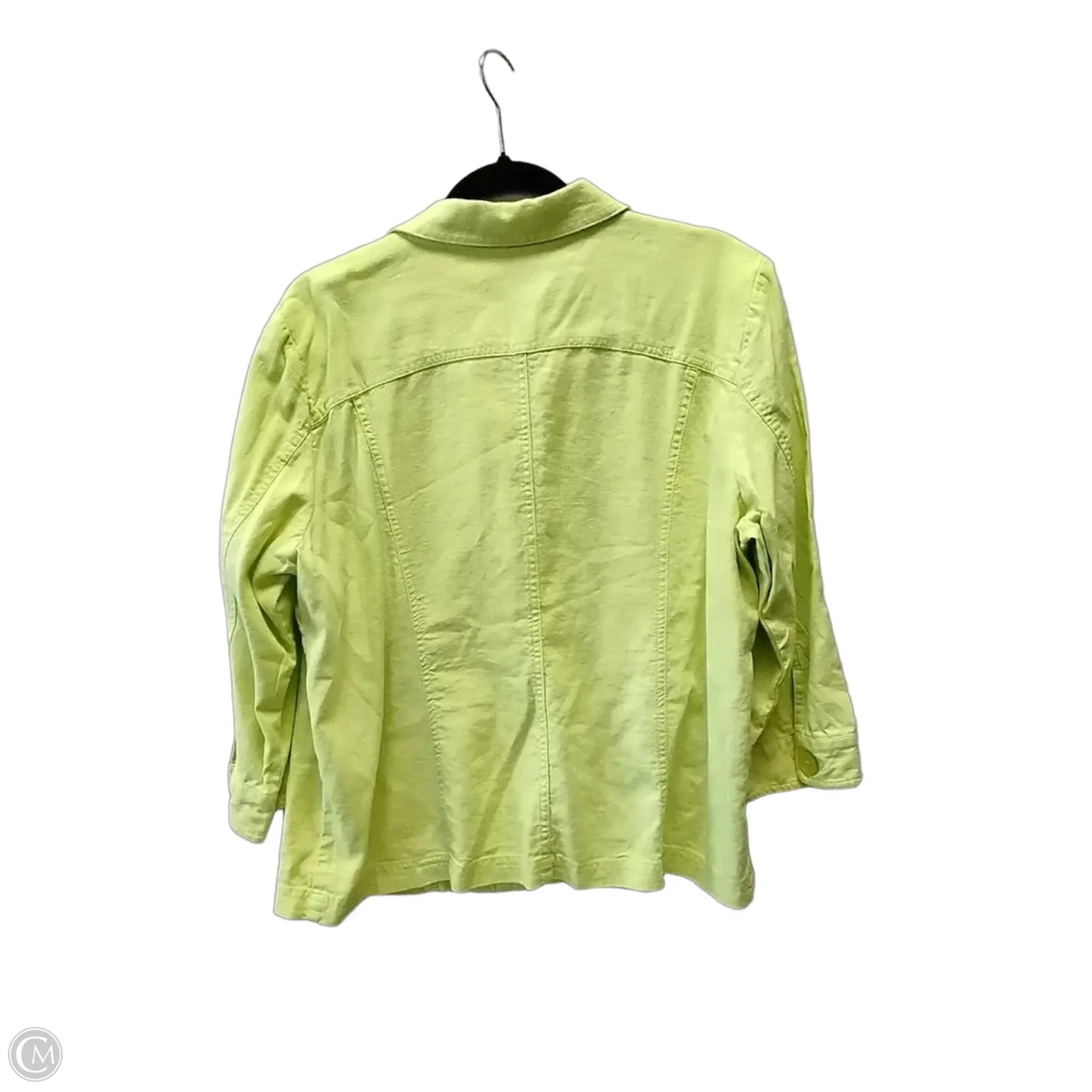 Jacket Other By Christopher And Banks In Green, Size: Xl