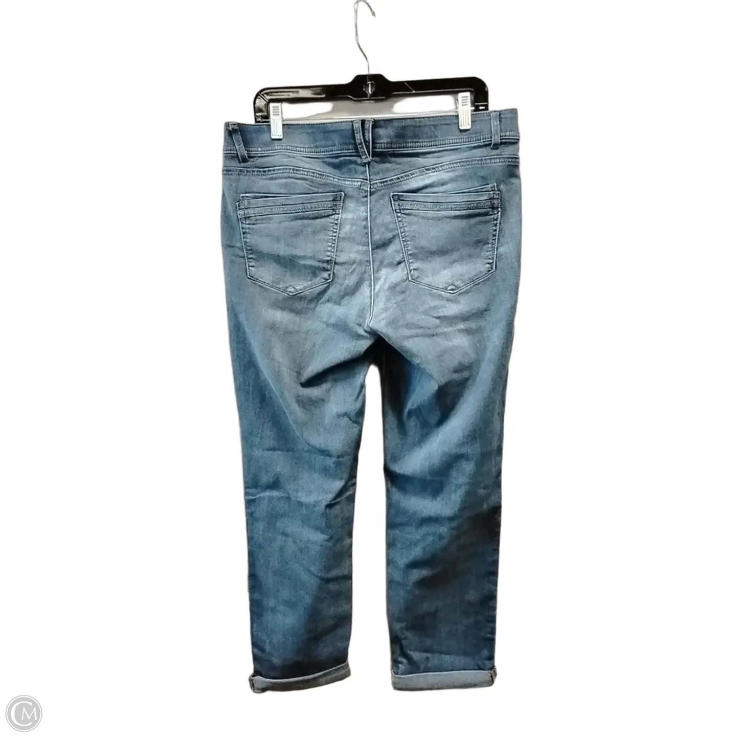 Jeans Cropped By Democracy In Blue, Size: 14