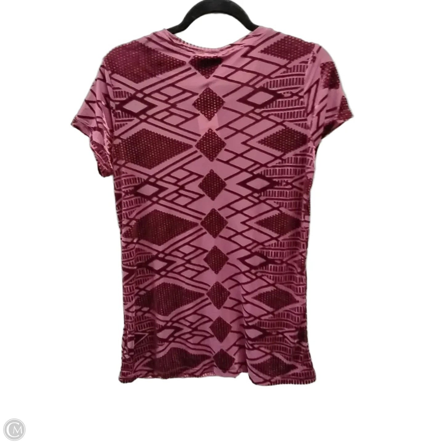 Top Short Sleeve By Hannah In Purple, Size: S