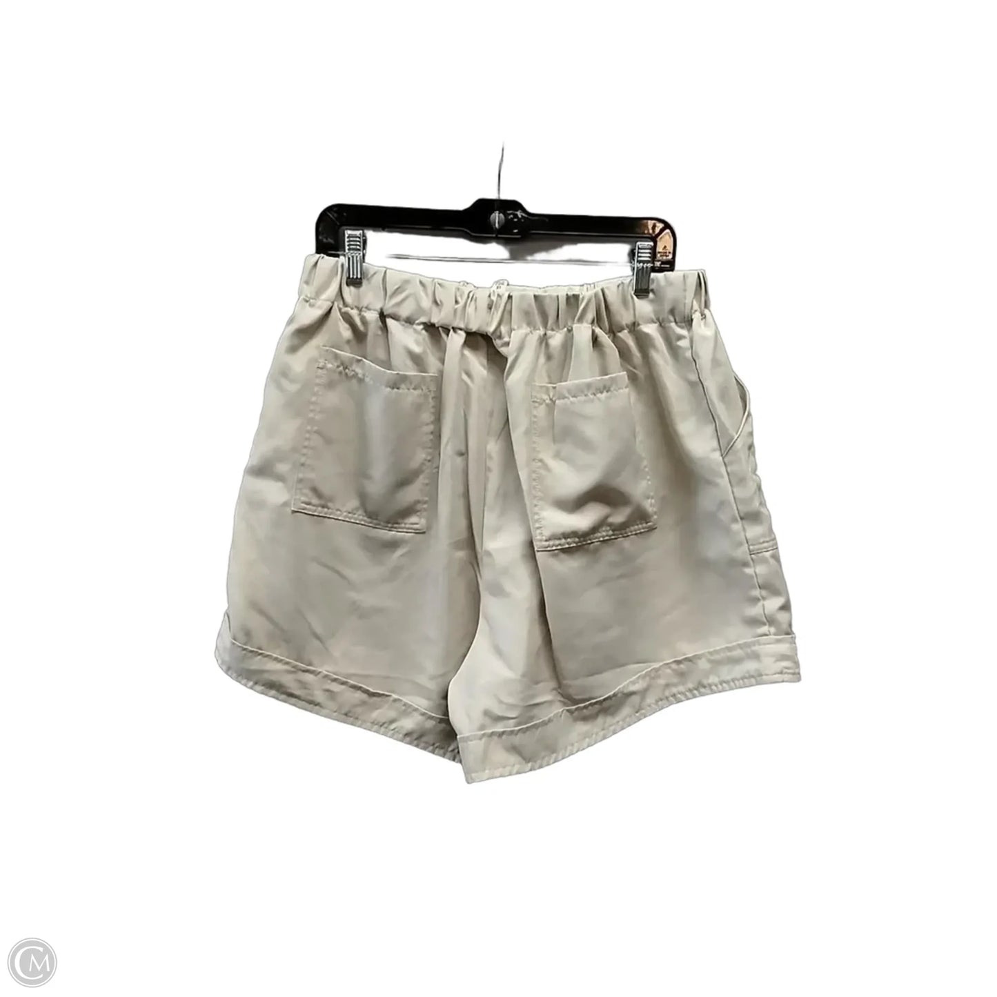 Shorts By Zenana In Tan, Size: 1x