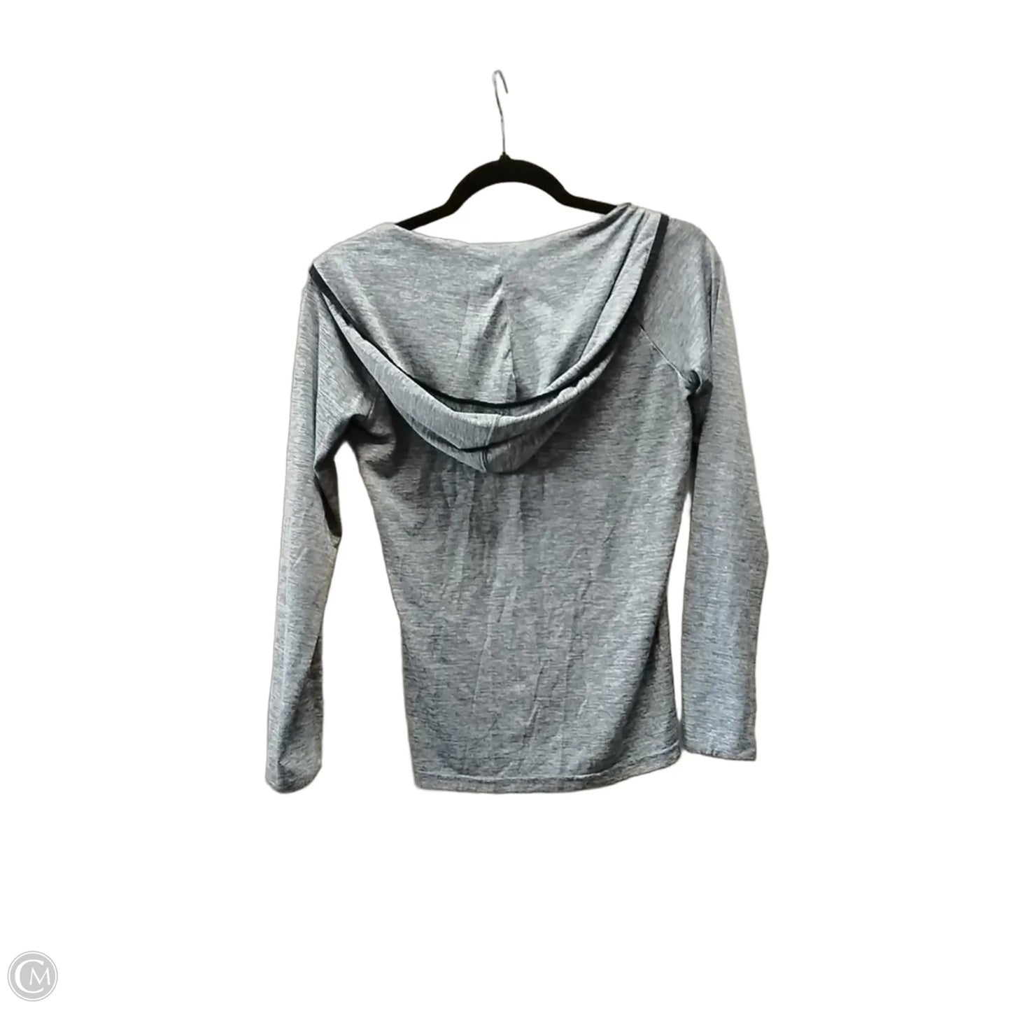 Athletic Top Long Sleeve Hoodie By Under Armour In Blue, Size: Xs