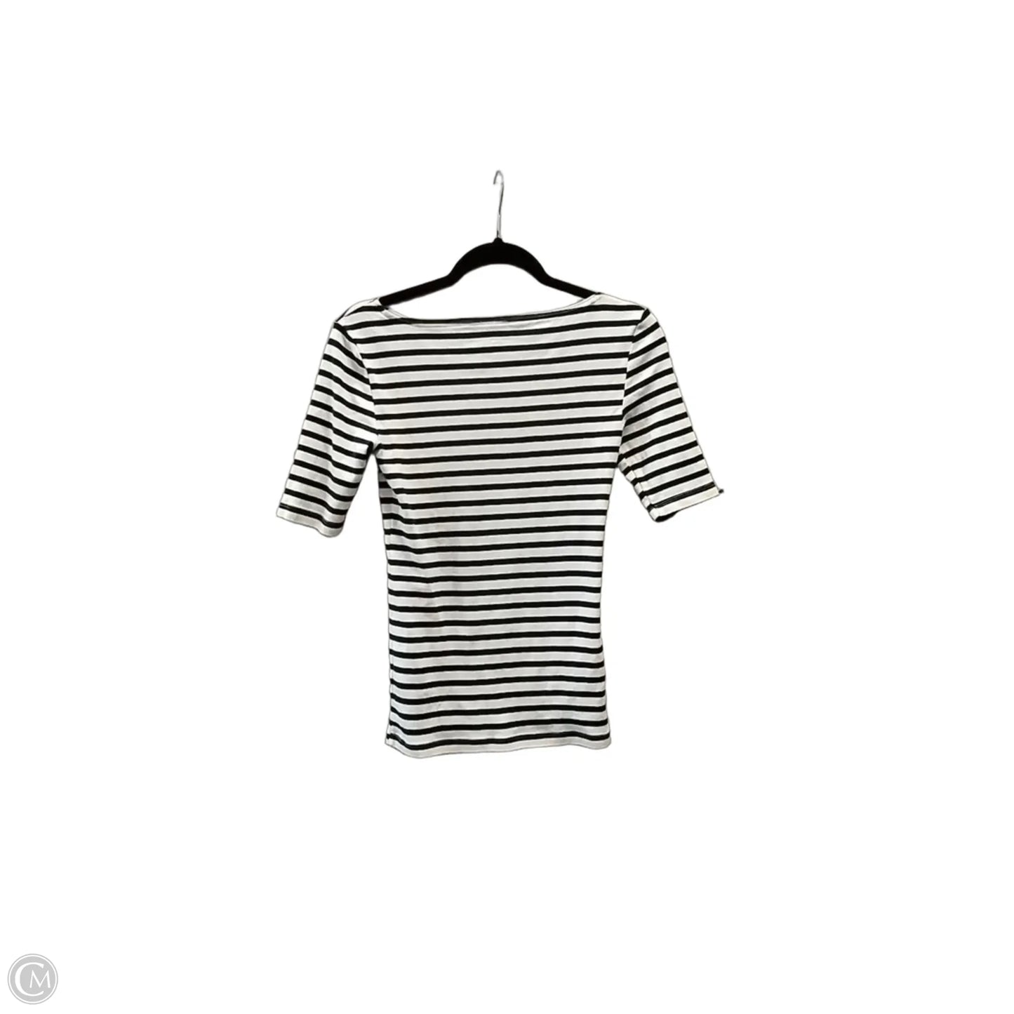 Top 3/4 Sleeve By Tommy Hilfiger In Striped Pattern, Size: Xs