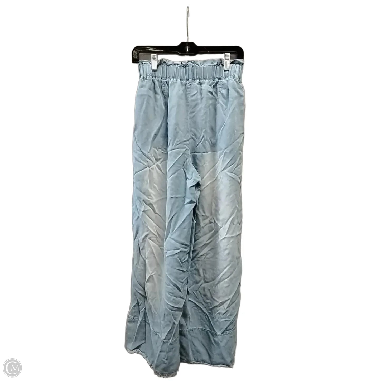 Pants Wide Leg By Zenana In Blue, Size: 8