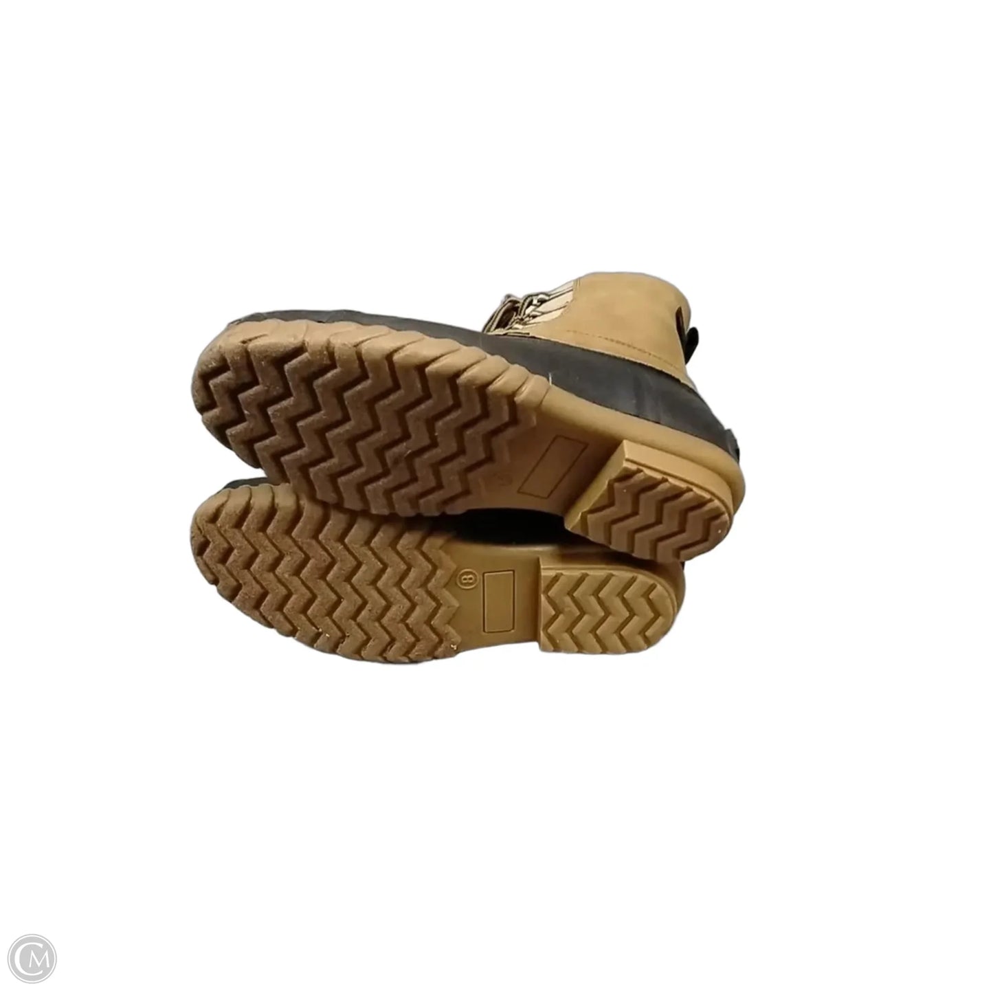 Boots Ankle Flats By Sporto In Brown, Size: 8
