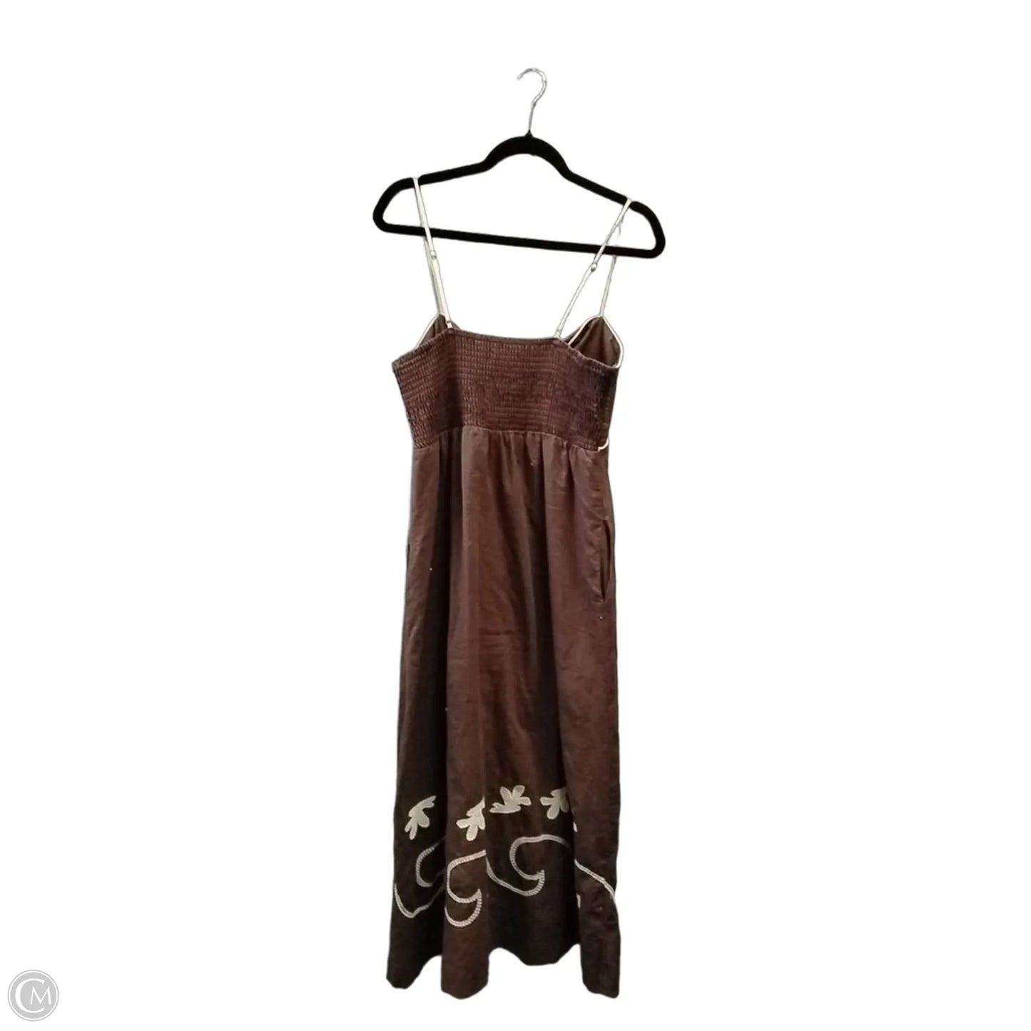 Dress Casual Maxi By Cme In Brown, Size: 12