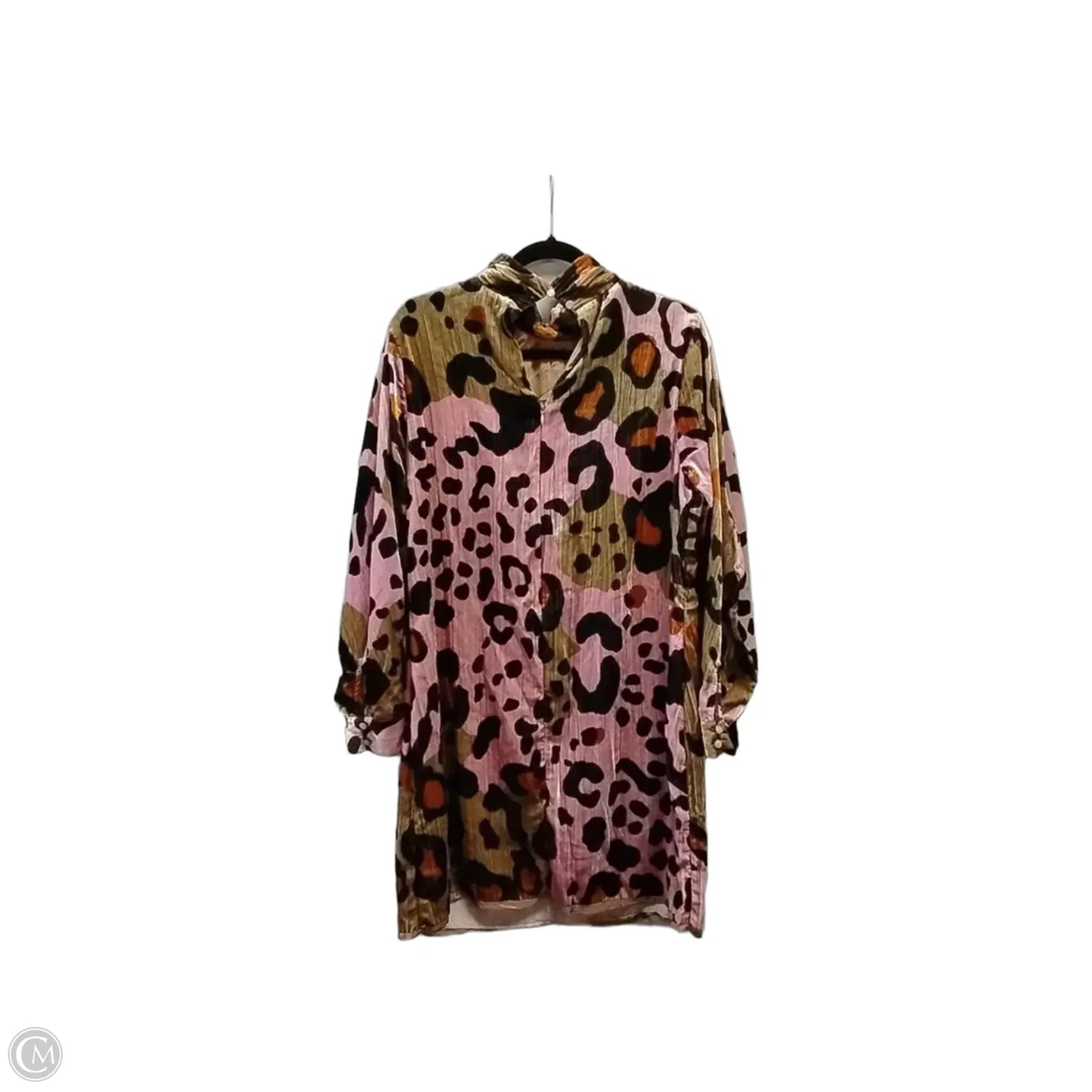 Dress Casual Midi By Anthropologie In Leopard Print, Size: 12p