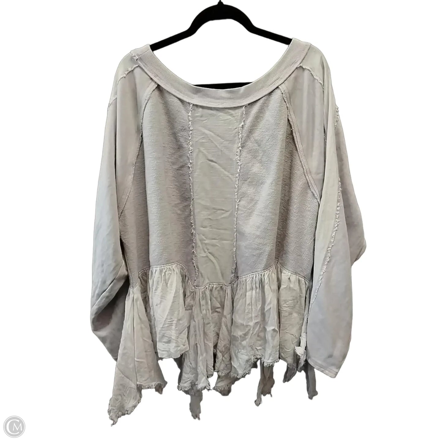 Sweatshirt Crewneck By Free People In Purple, Size: L