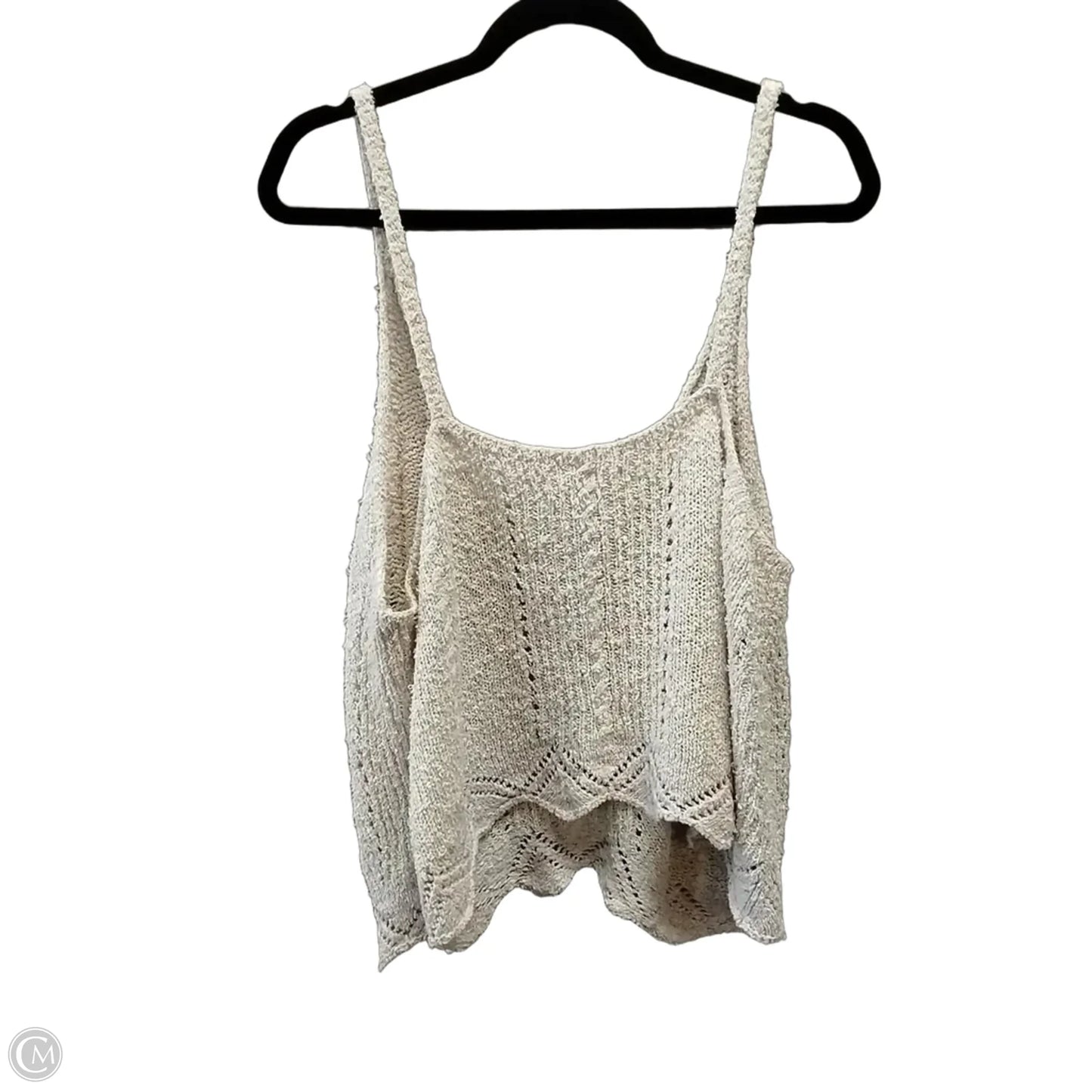 Sweater Short Sleeve By Anthropologie In Pink, Size: Xl