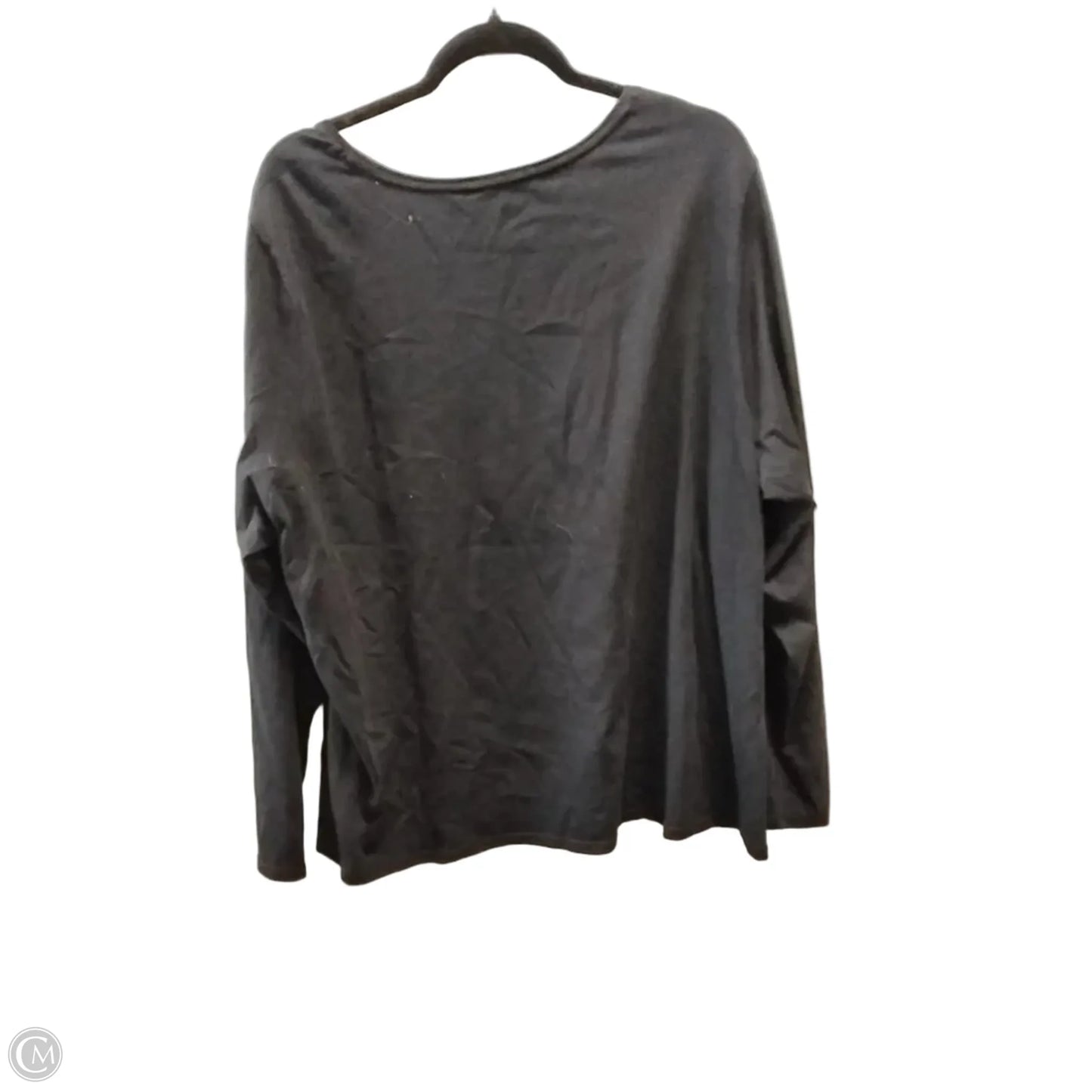 Top Long Sleeve By Coldwater Creek In Black, Size: 3x