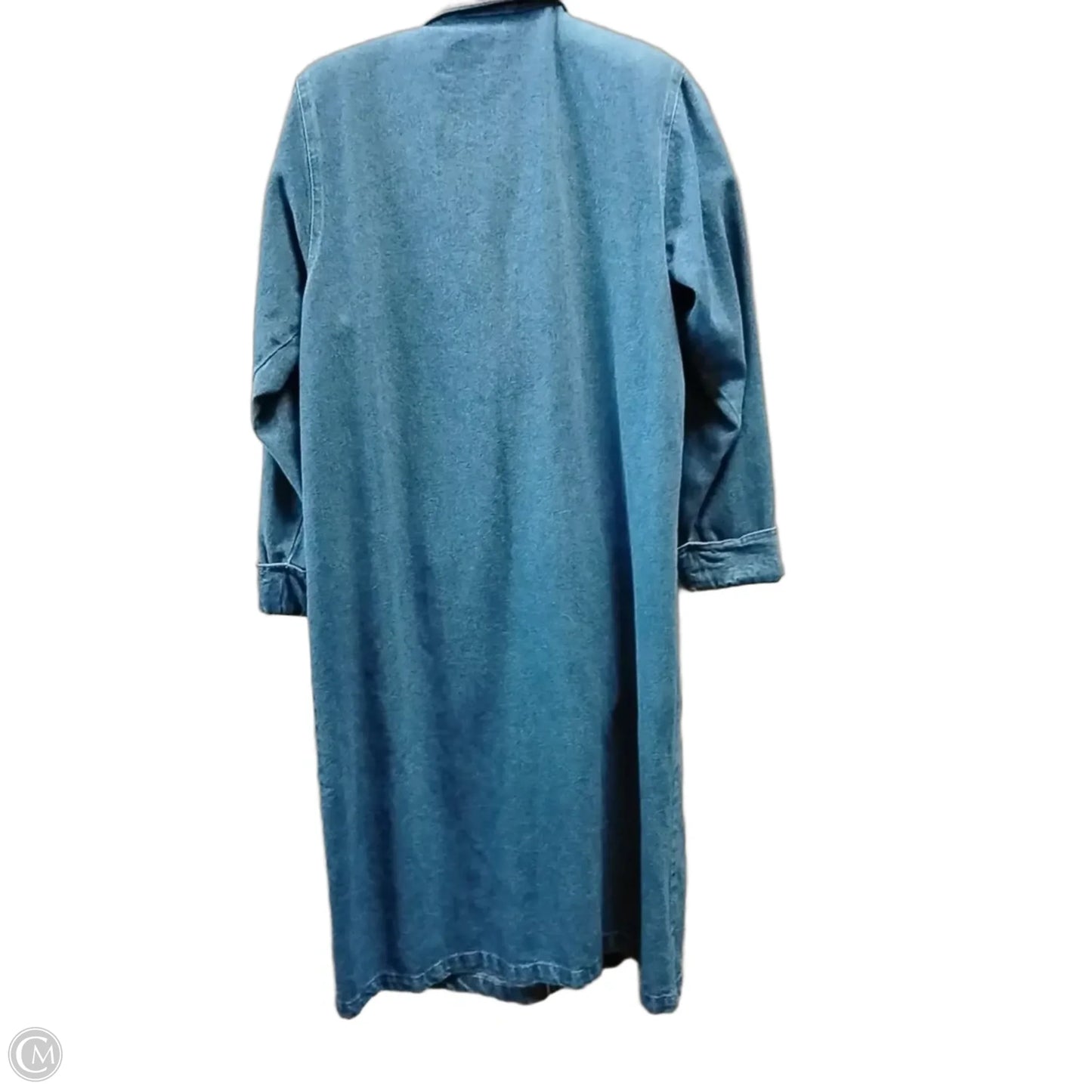 Jacket Denim By Cme In Blue, Size: S