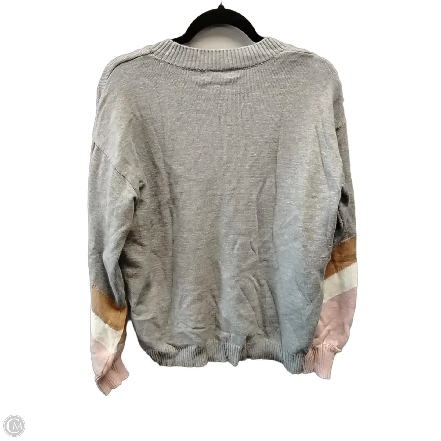 Sweater By Cme In Grey, Size: L
