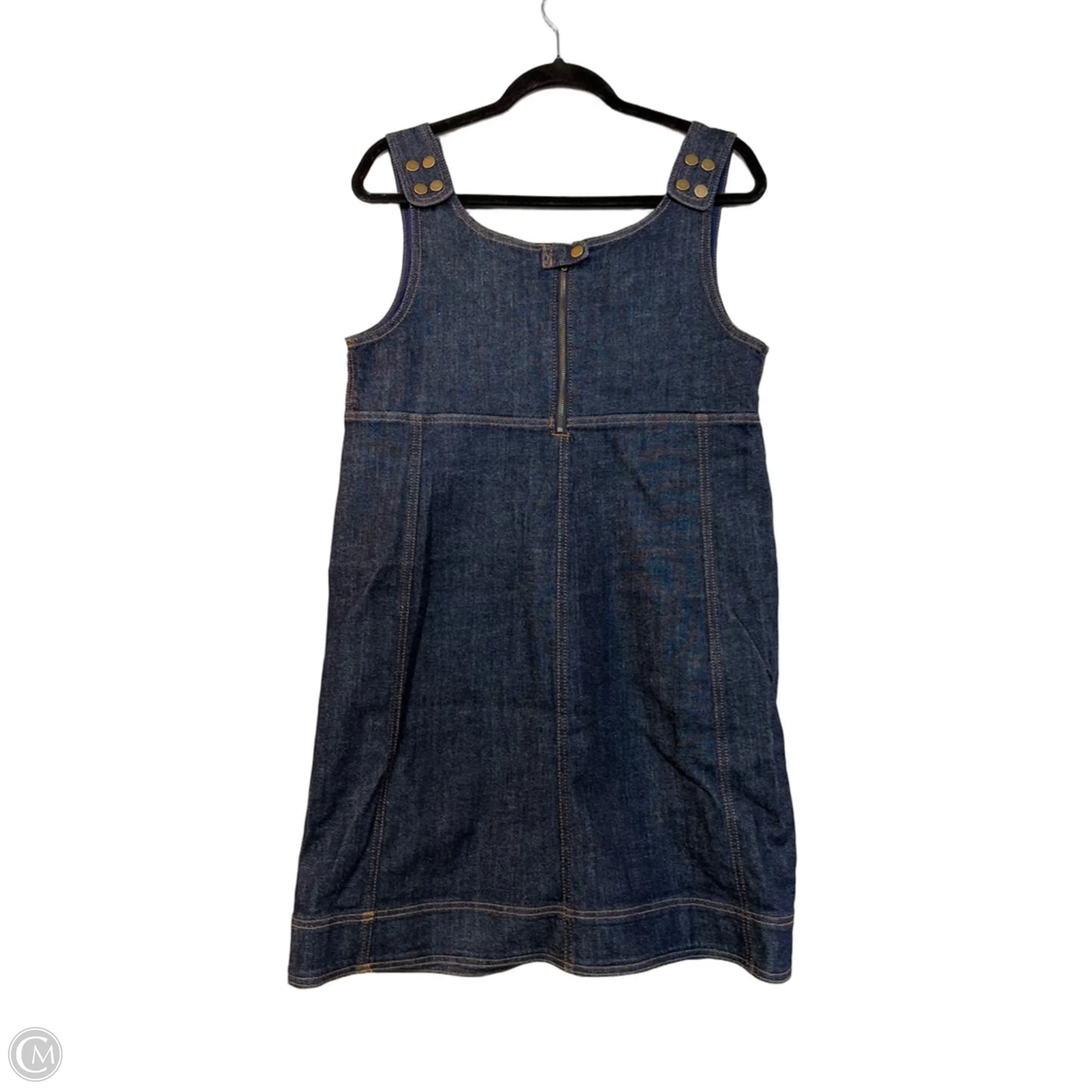 Dress Casual Midi By Pilcro In Blue Denim, Size: 6