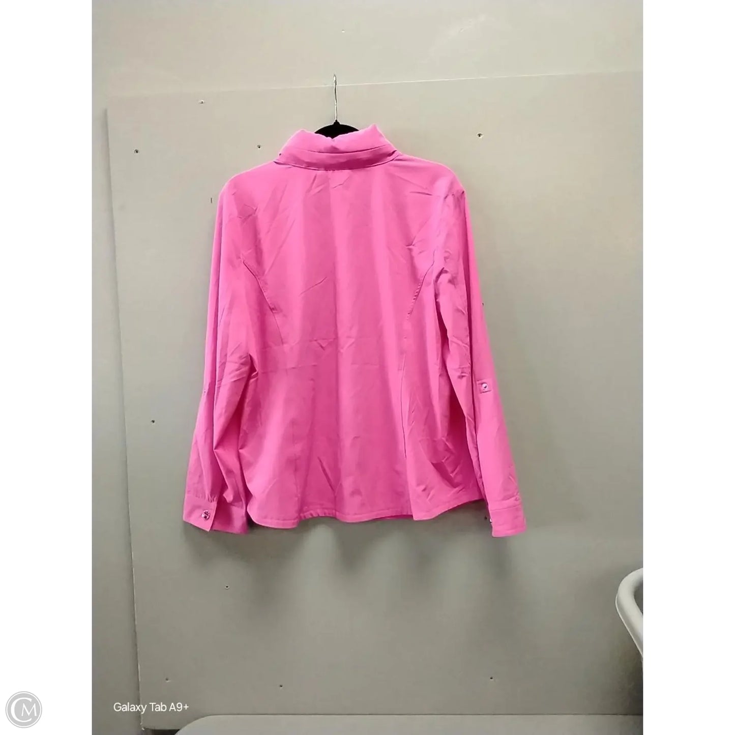 Jacket Other By Chicos In Pink, Size: Xl