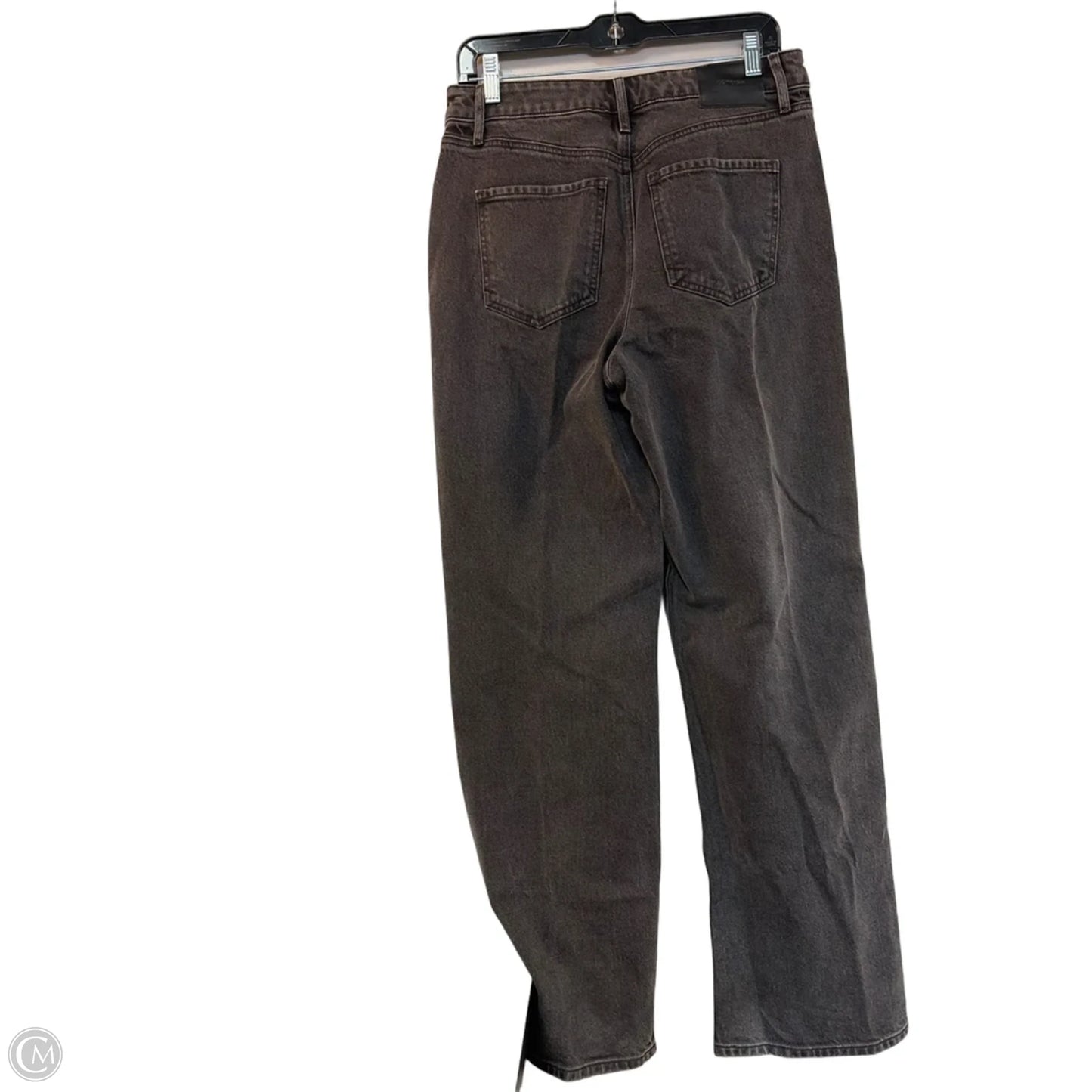 Jeans Straight By Express In Black, Size: 8