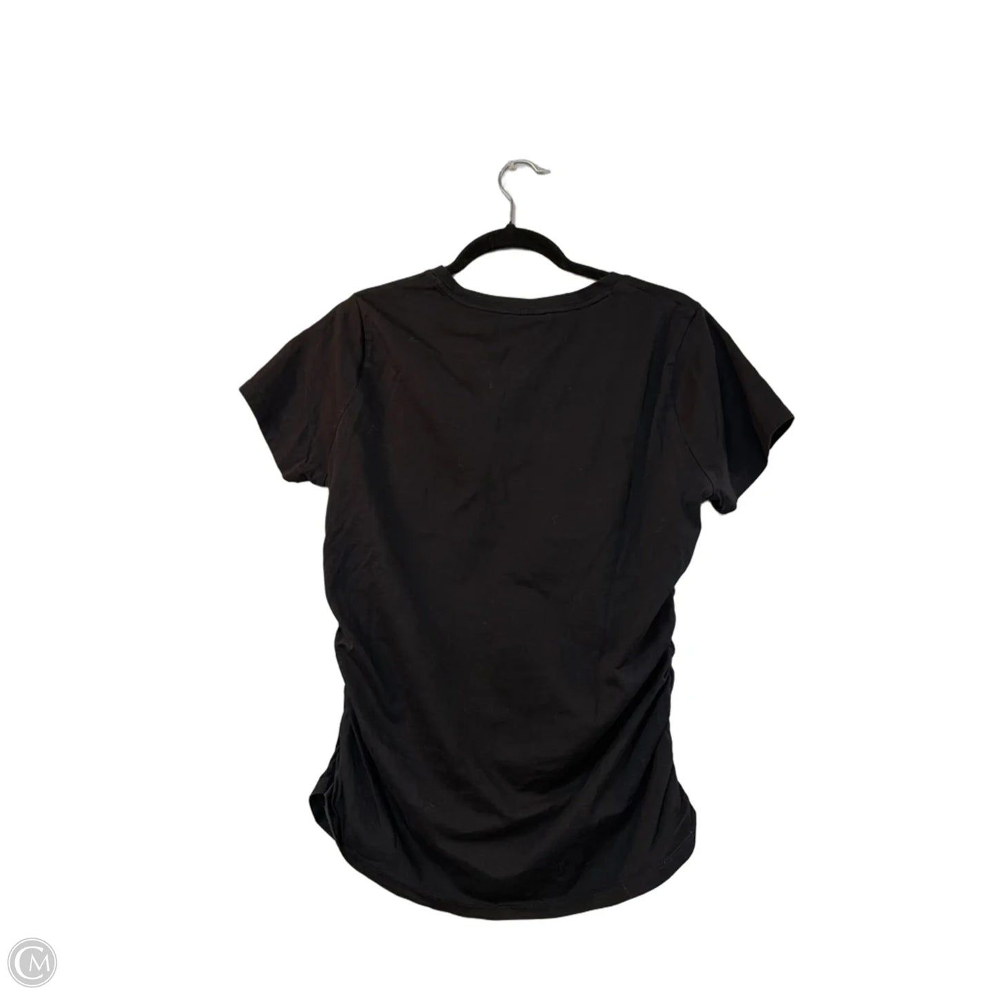 Top Short Sleeve By Michael By Michael Kors In Black, Size: L
