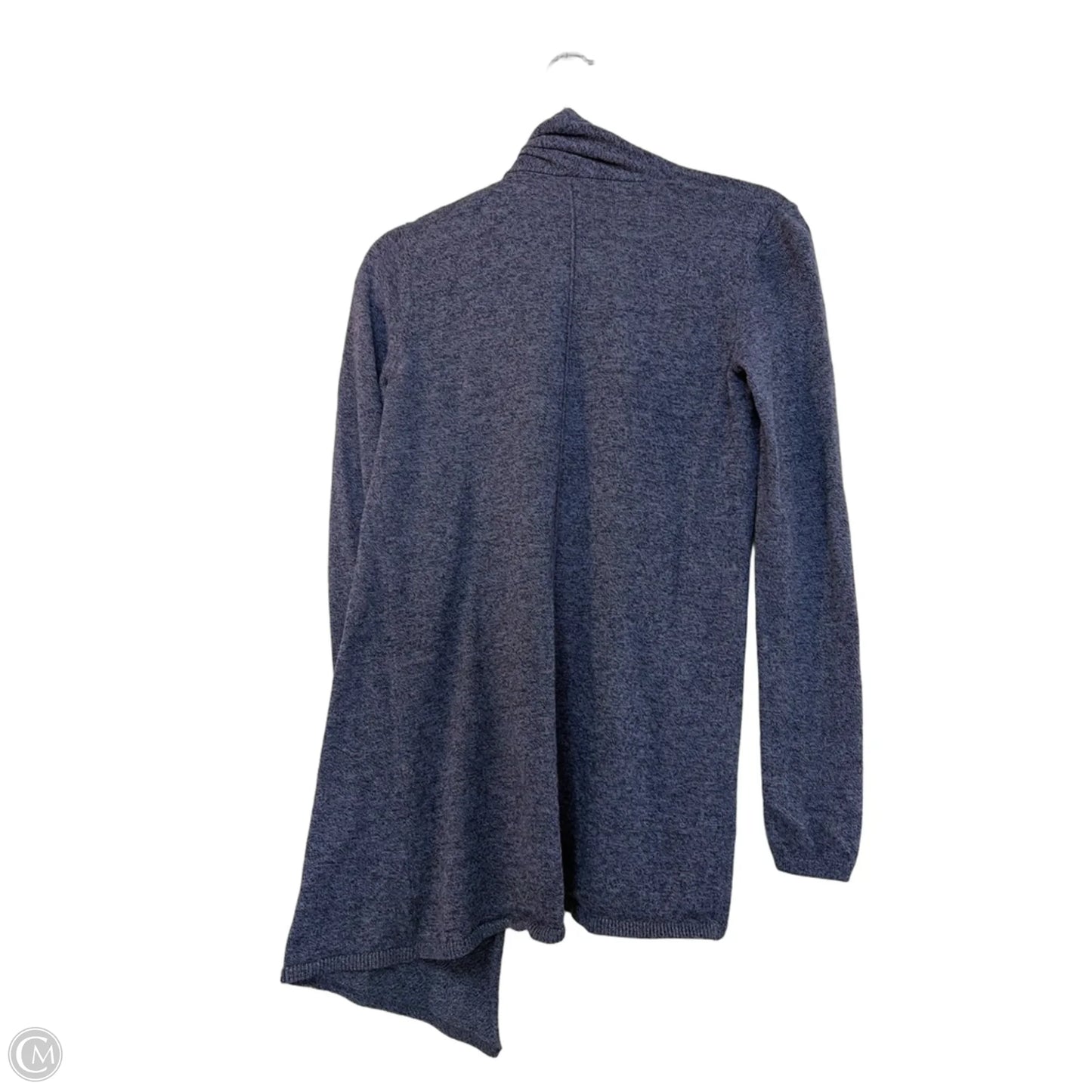 Sweater Cardigan By Bass In Blue, Size: Xs