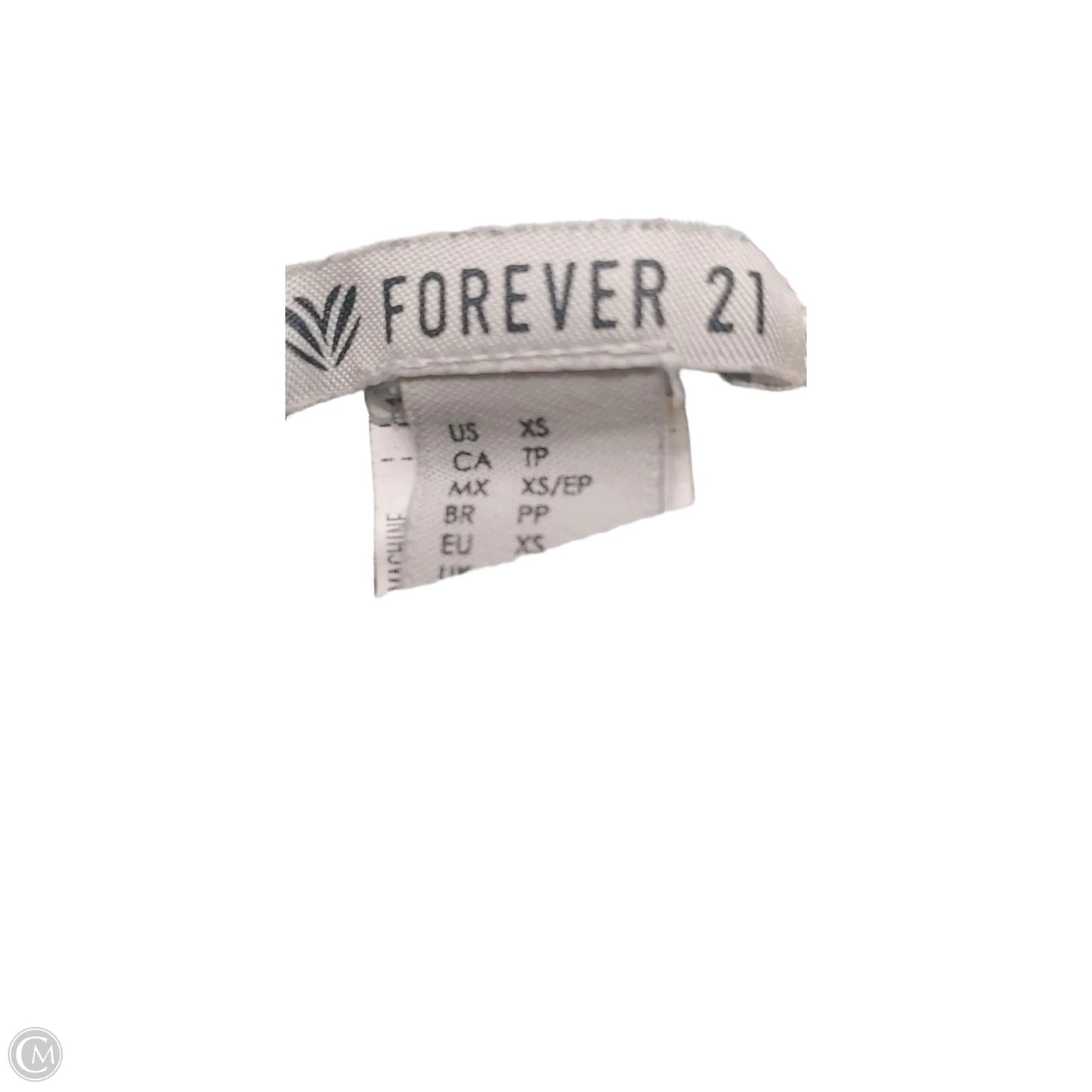 Athletic Jacket By Forever 21 In Grey, Size: Xs