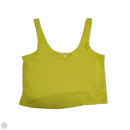 Tank Top By Bp In Yellow, Size: S