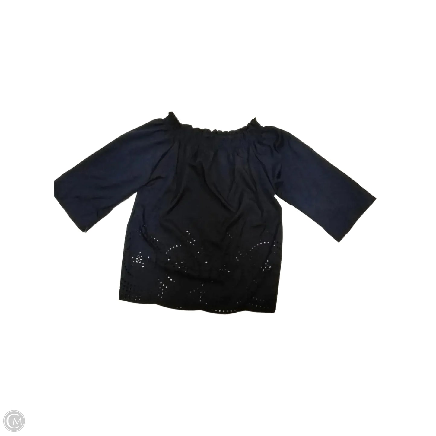 Top Long Sleeve By Clothes Mentor In Blue, Size: Xl