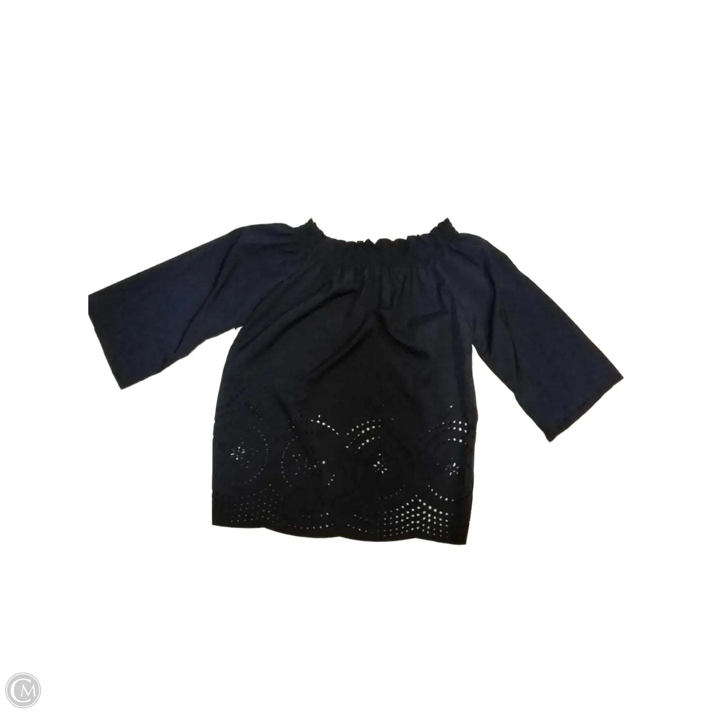 Top Long Sleeve By Clothes Mentor In Blue, Size: Xl