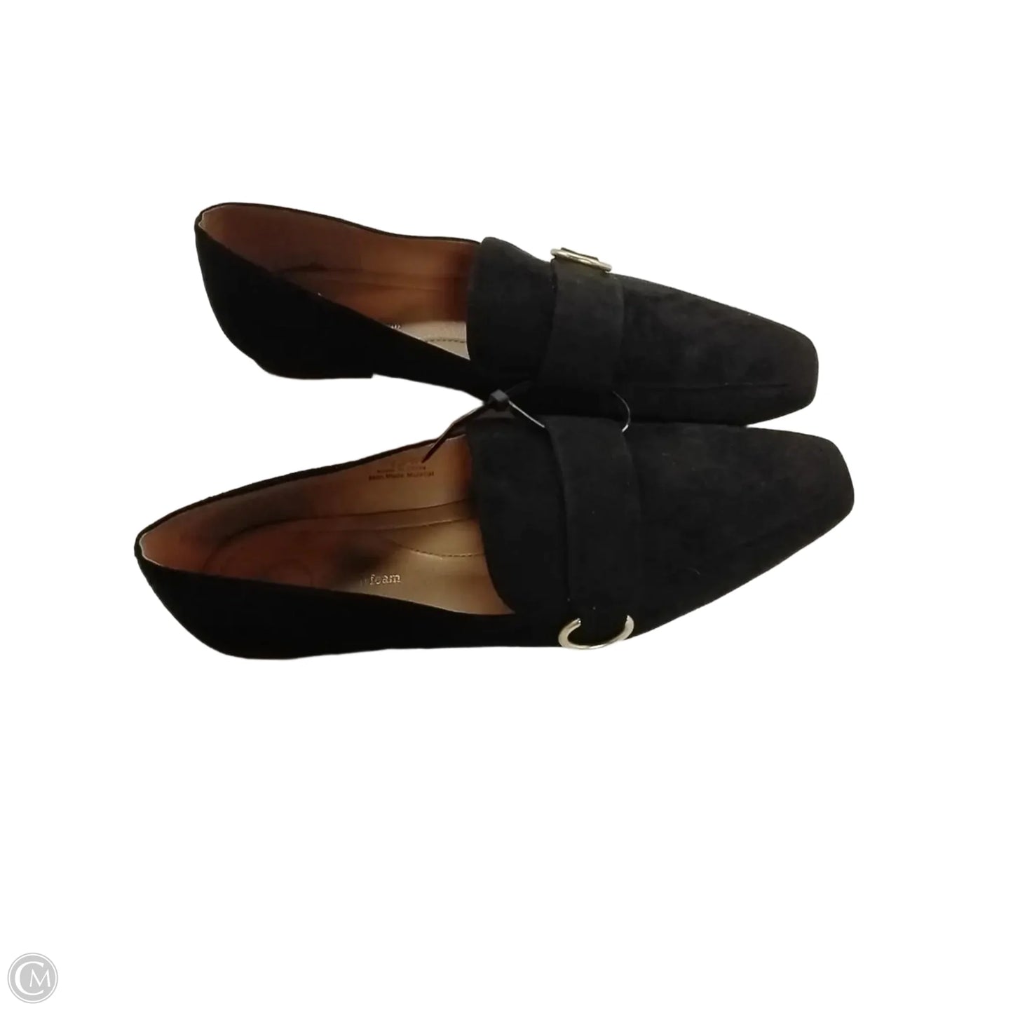 Shoes Flats By Clothes Mentor In Black, Size: 11