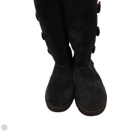 Boots Ankle Flats By Ugg In Black, Size: 9