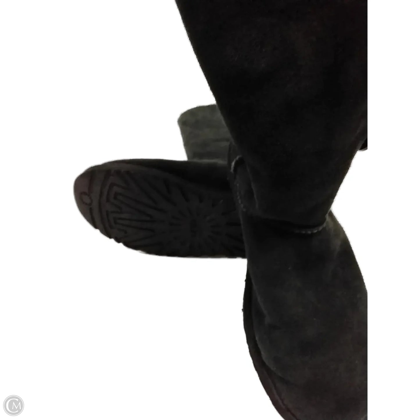 Boots Ankle Flats By Ugg In Black, Size: 9