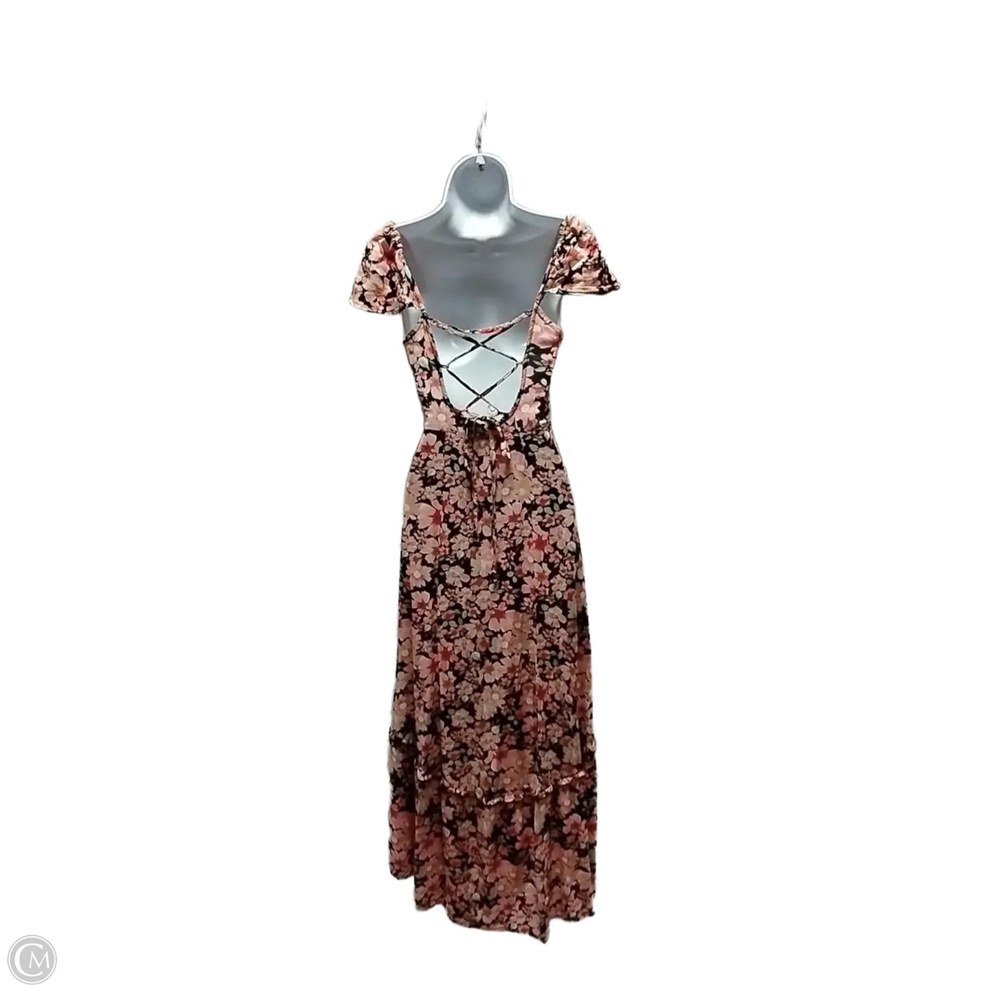 Dress Casual Maxi By Rewind In Floral Print, Size: Xs