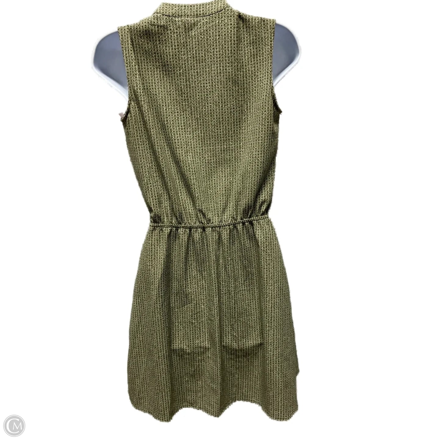 Dress Casual Short By Merona In Green & White, Size: Xs