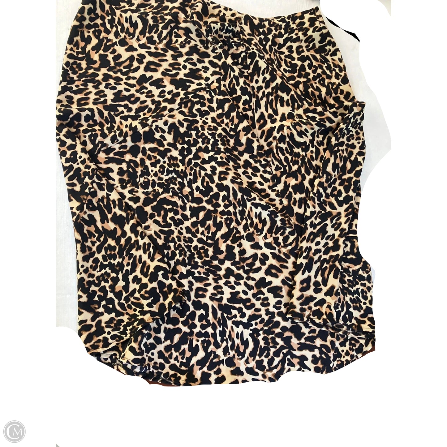 Skirt Maxi By Eloquii In Animal Print, Size: 20