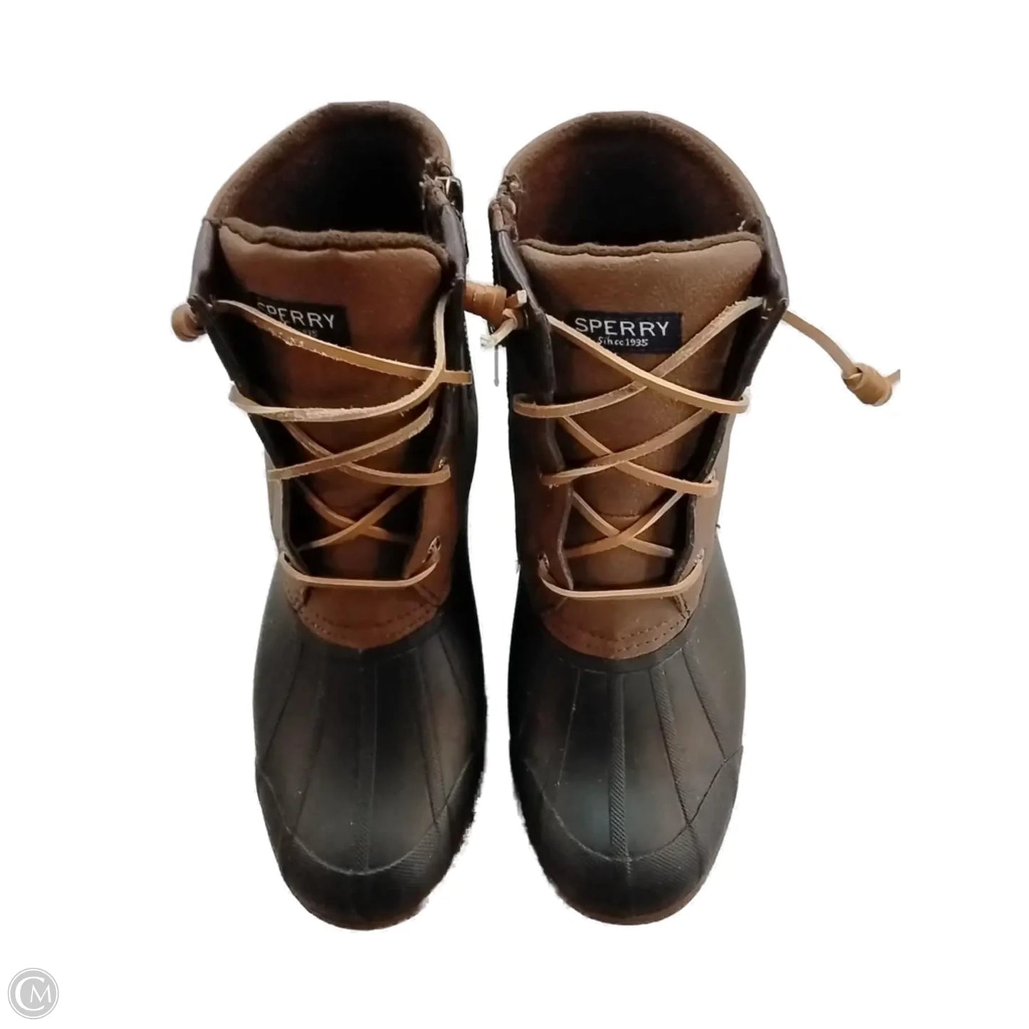 Boots Snow By Sperry In Black & Brown, Size: 9.5