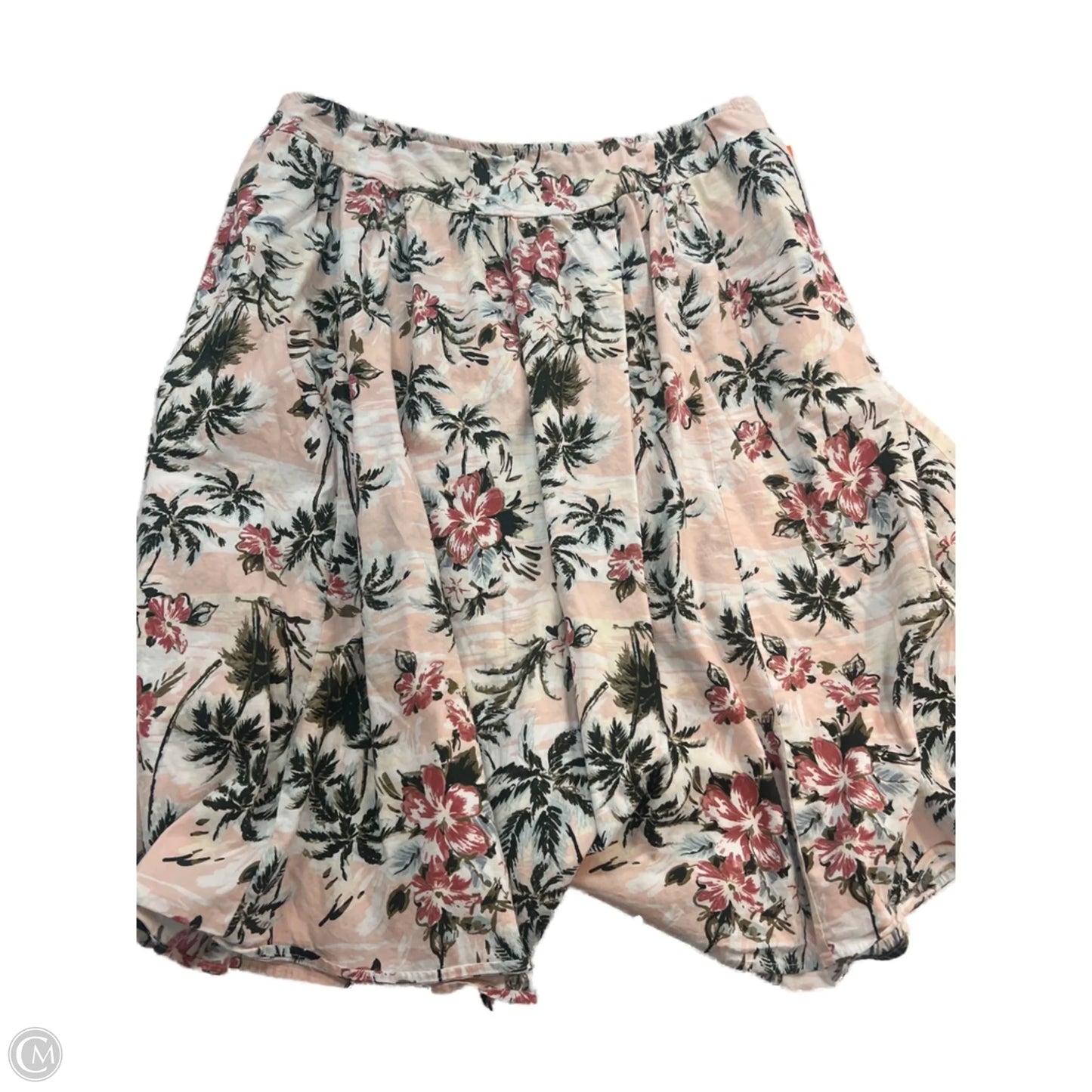 Skirt Midi By Torrid In Floral Print, Size: 24